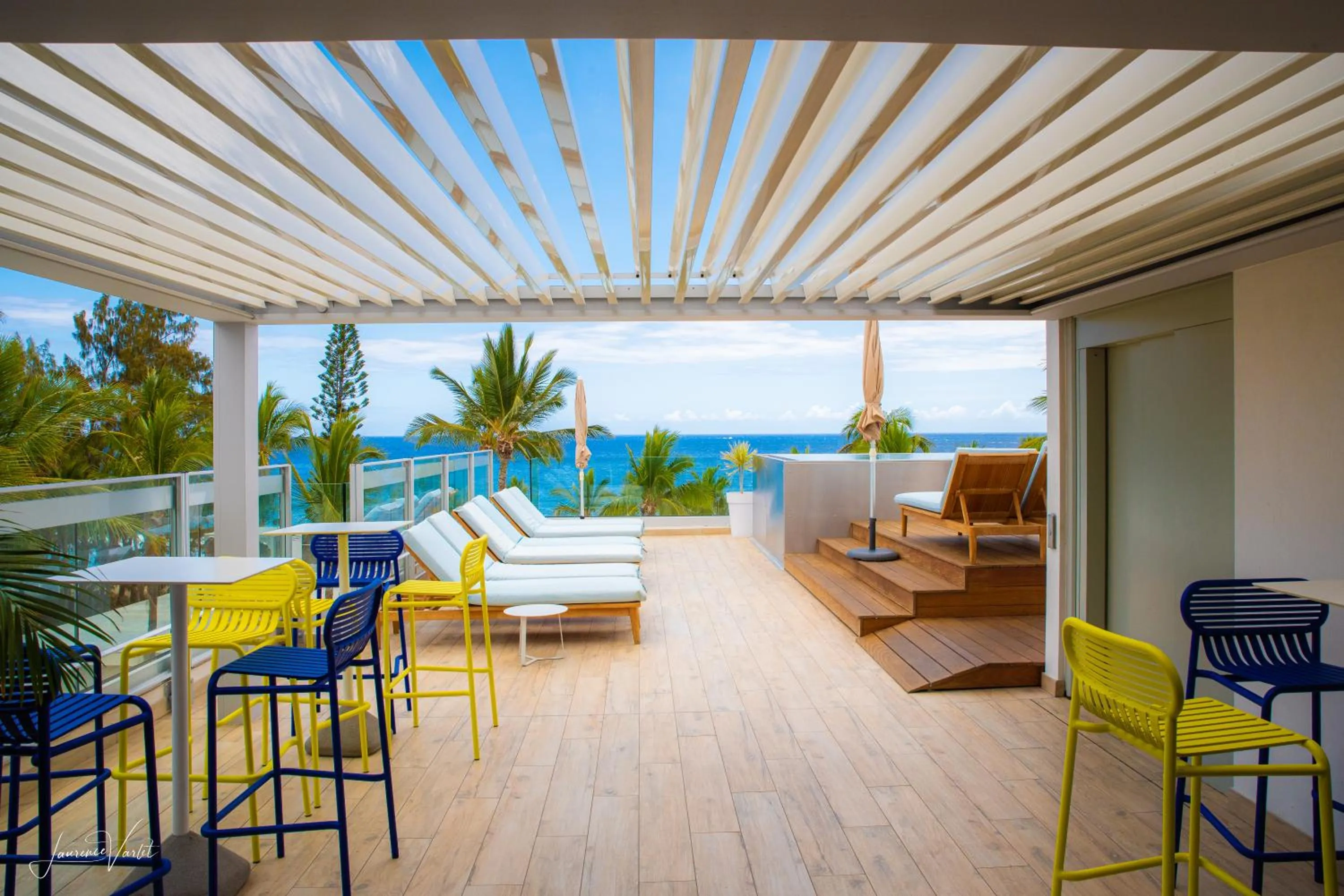 Patio in Boutik Hôtel 2A - Adult Only