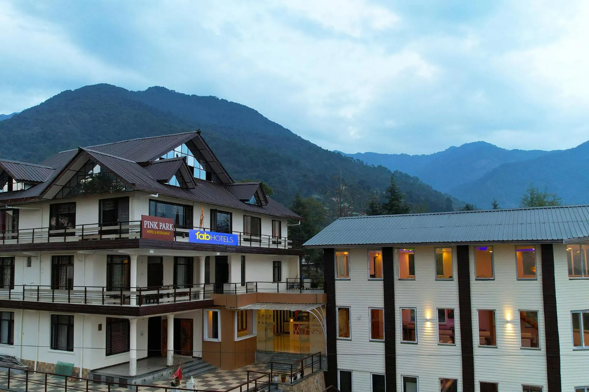 Property building in Pink Park by Panache Hotels