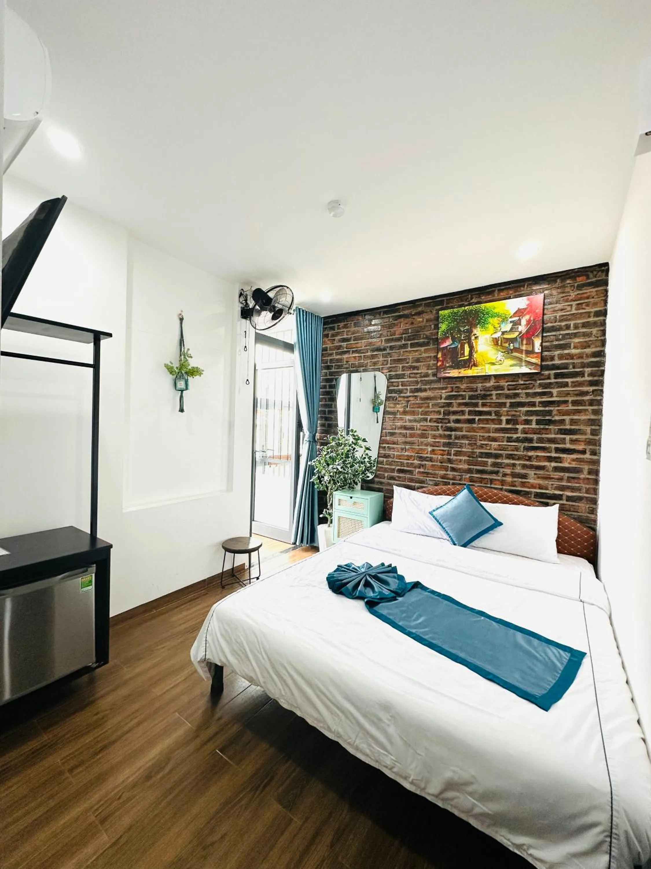 Bed in New World Hotel