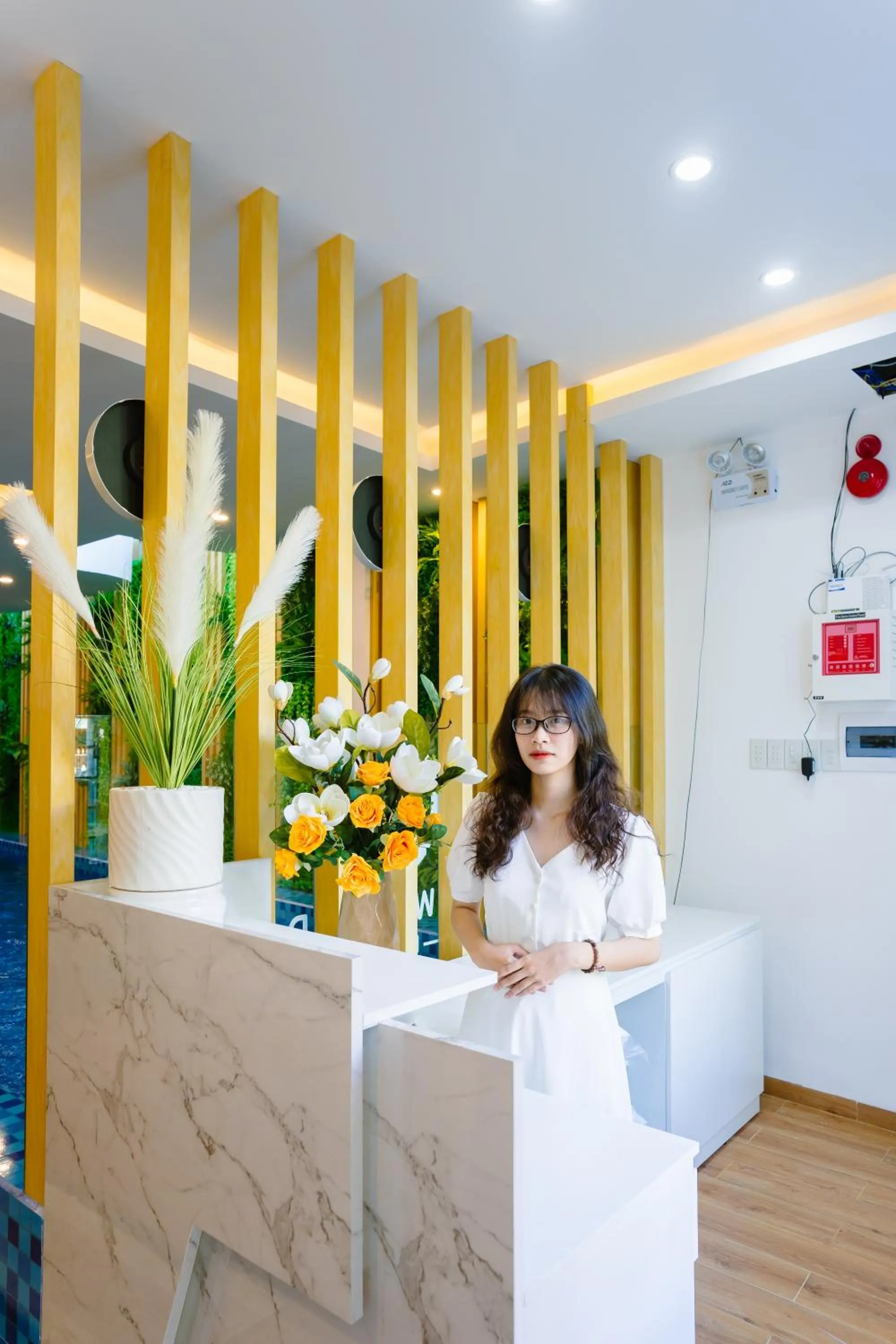 Lobby or reception in New World Hotel