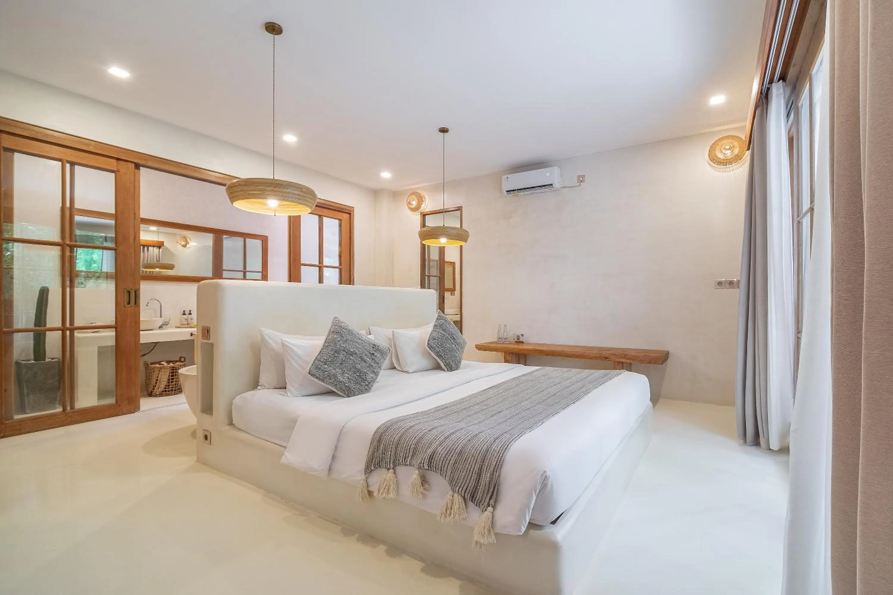 Bedroom in White Goose Boutique Hotel