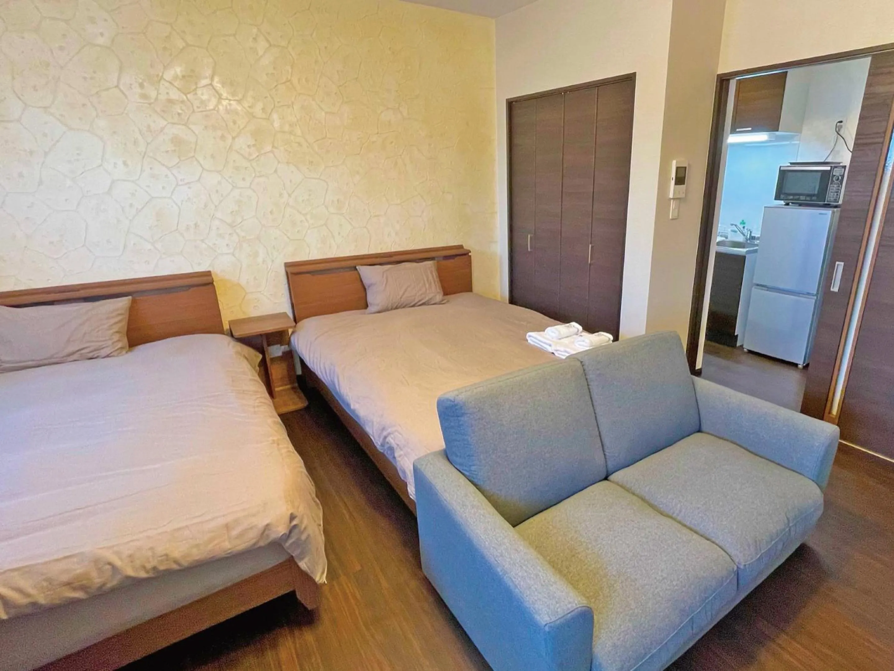 Bedroom, Bed in Terrace Resort Mihama Chatan