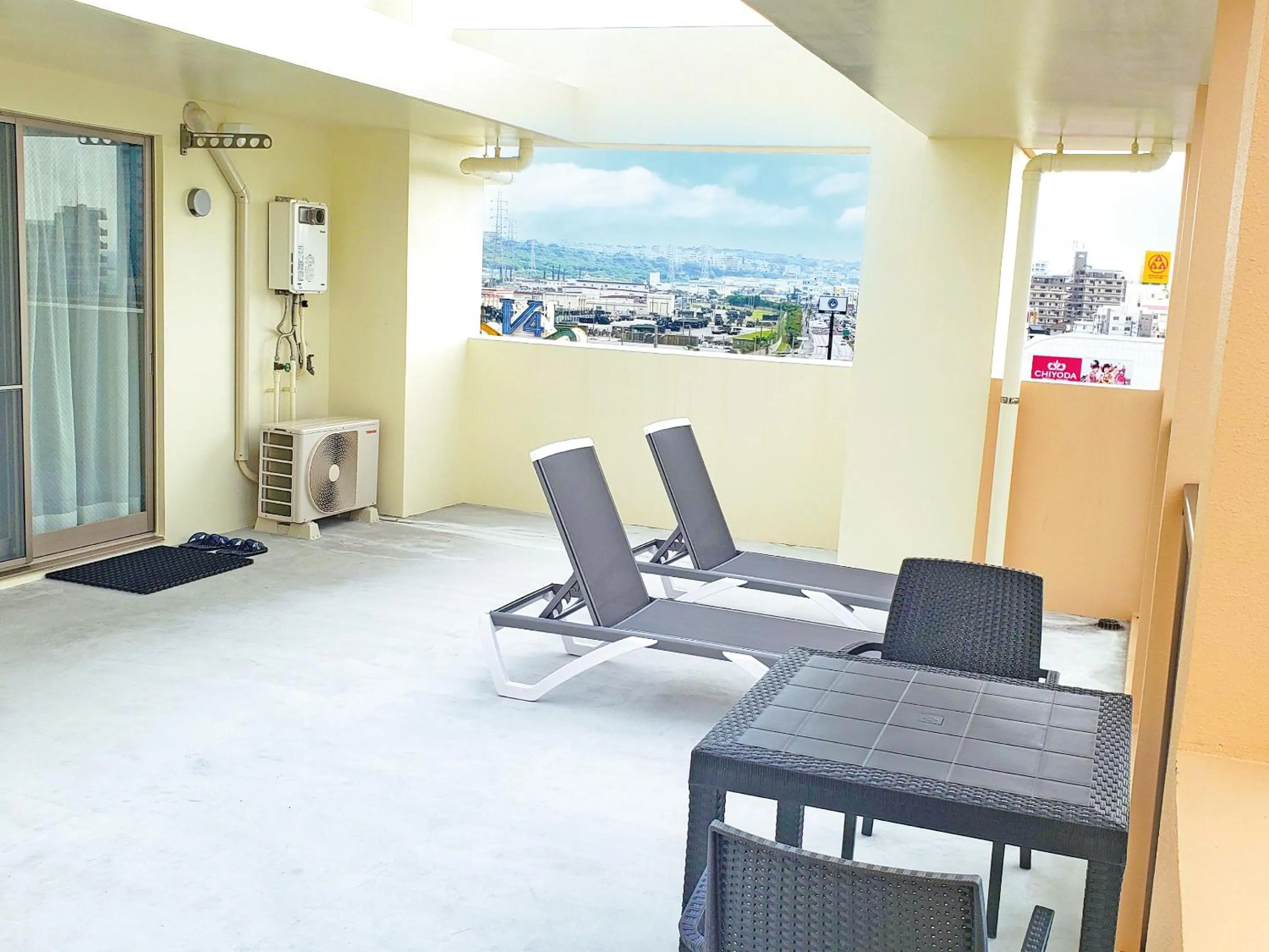 Balcony/Terrace in Terrace Resort Mihama Chatan