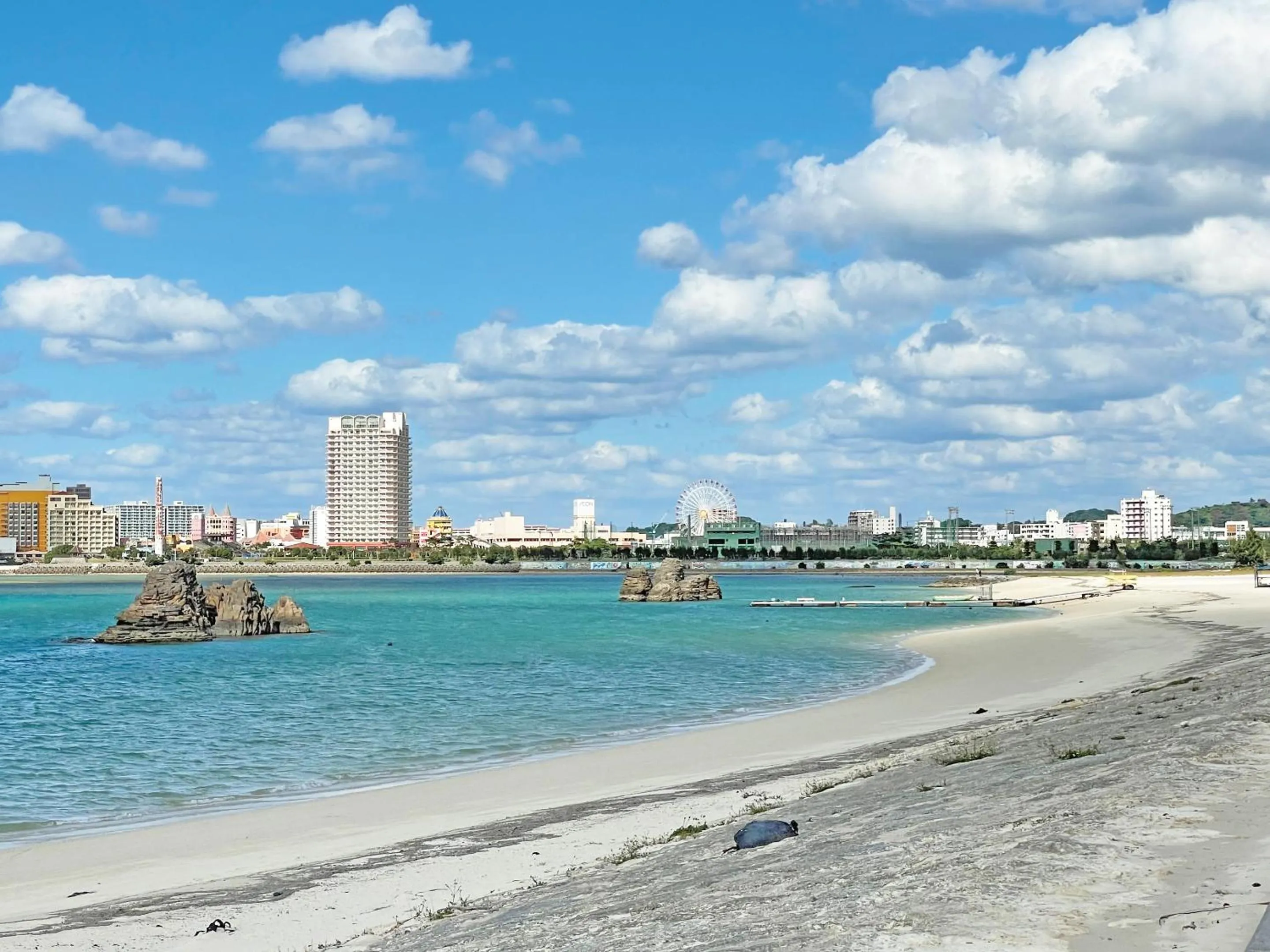 Beach in Terrace Resort Mihama Chatan