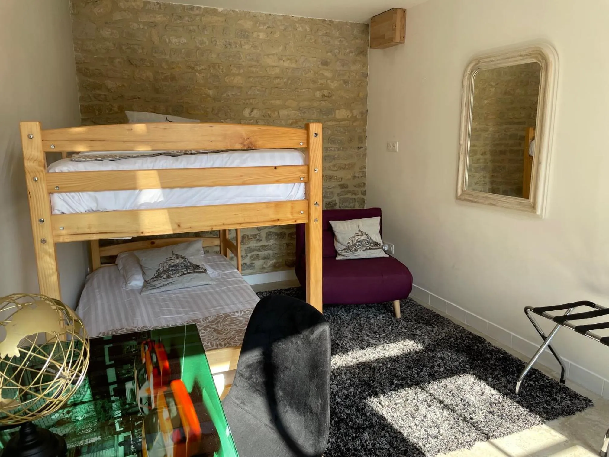 Bedroom, Bed in Belle Normandy