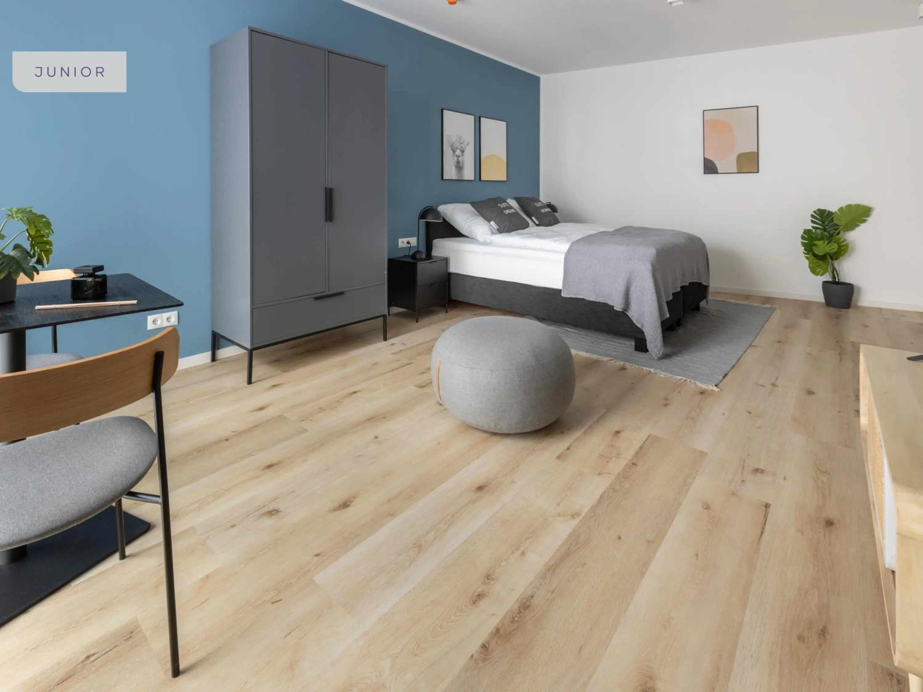 Bed in Limehome Osnabrück Johannisstraße