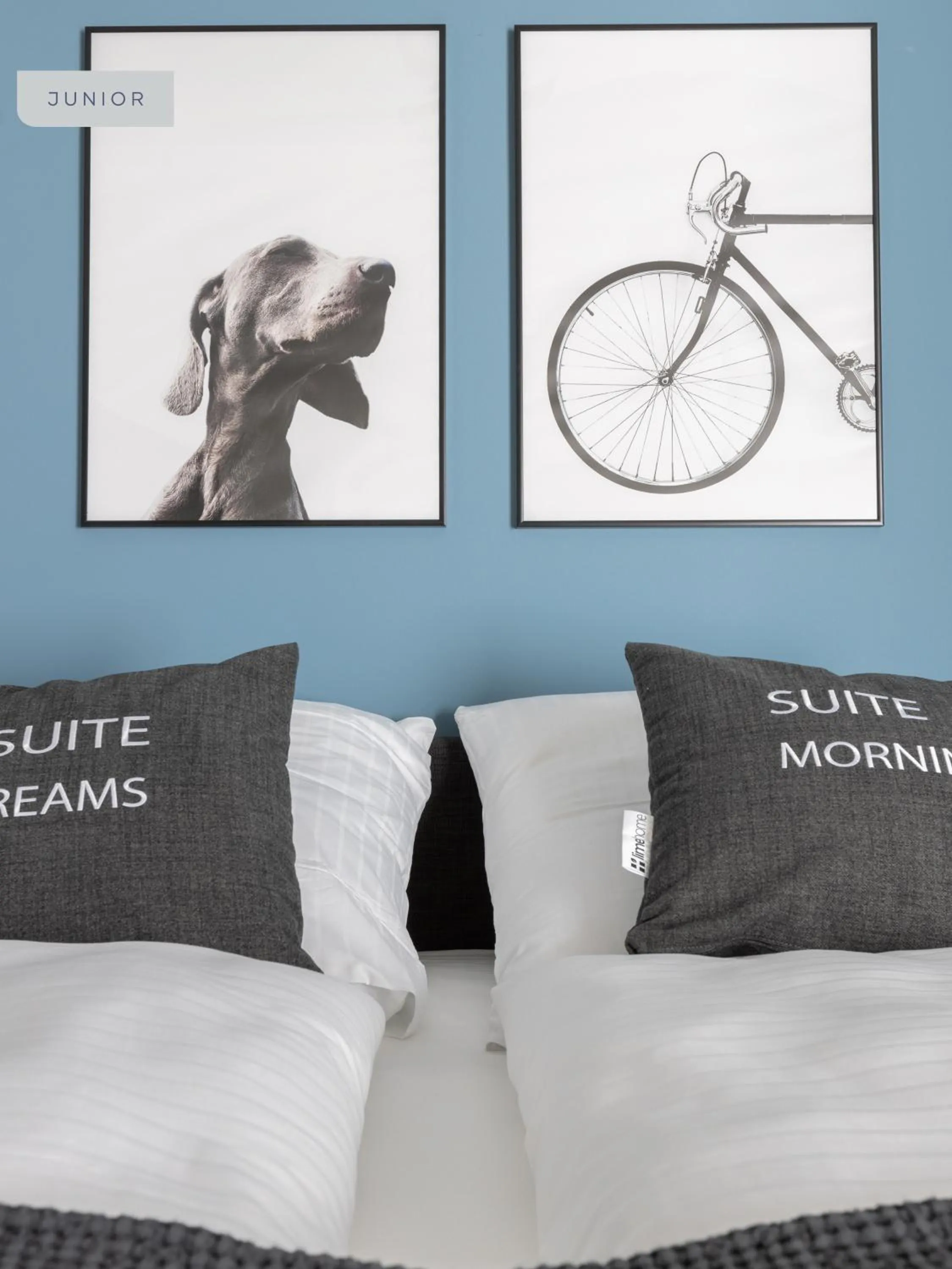 Bed in Limehome Osnabrück Johannisstraße