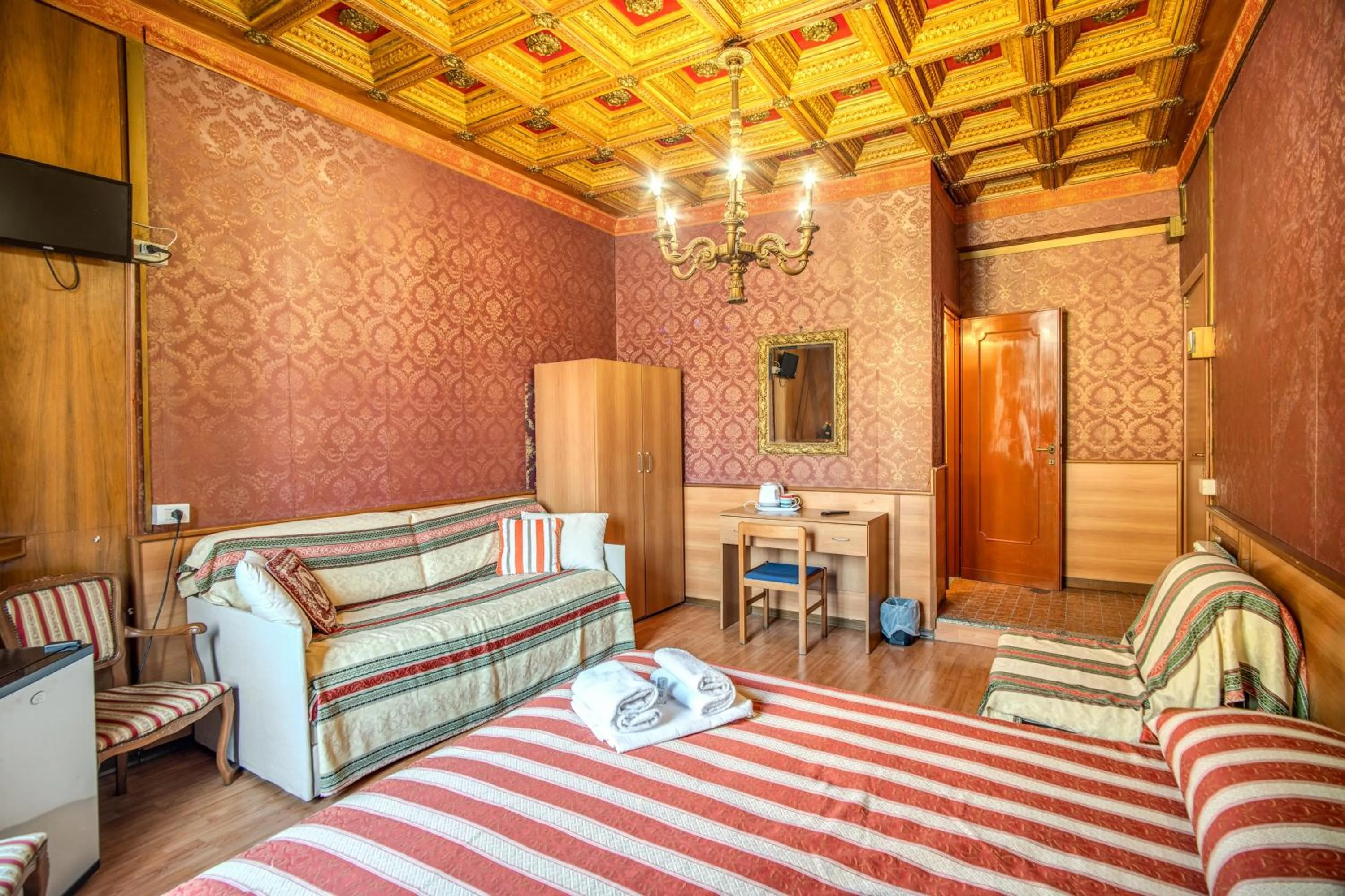 Bed in Hotel Artromano