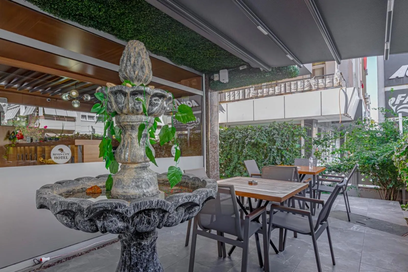 Property building in Seven City Hotel