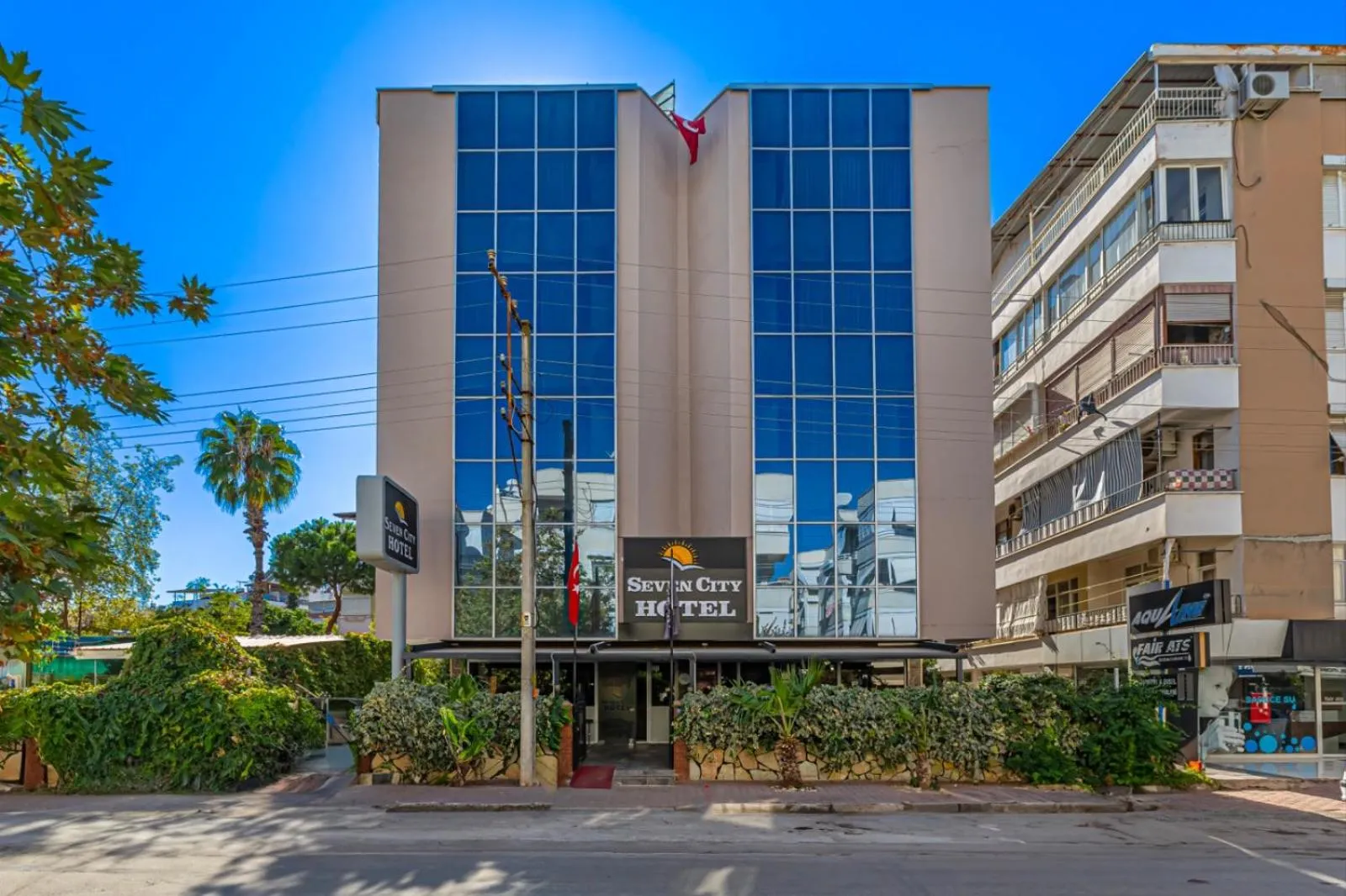 Property building in Seven City Hotel