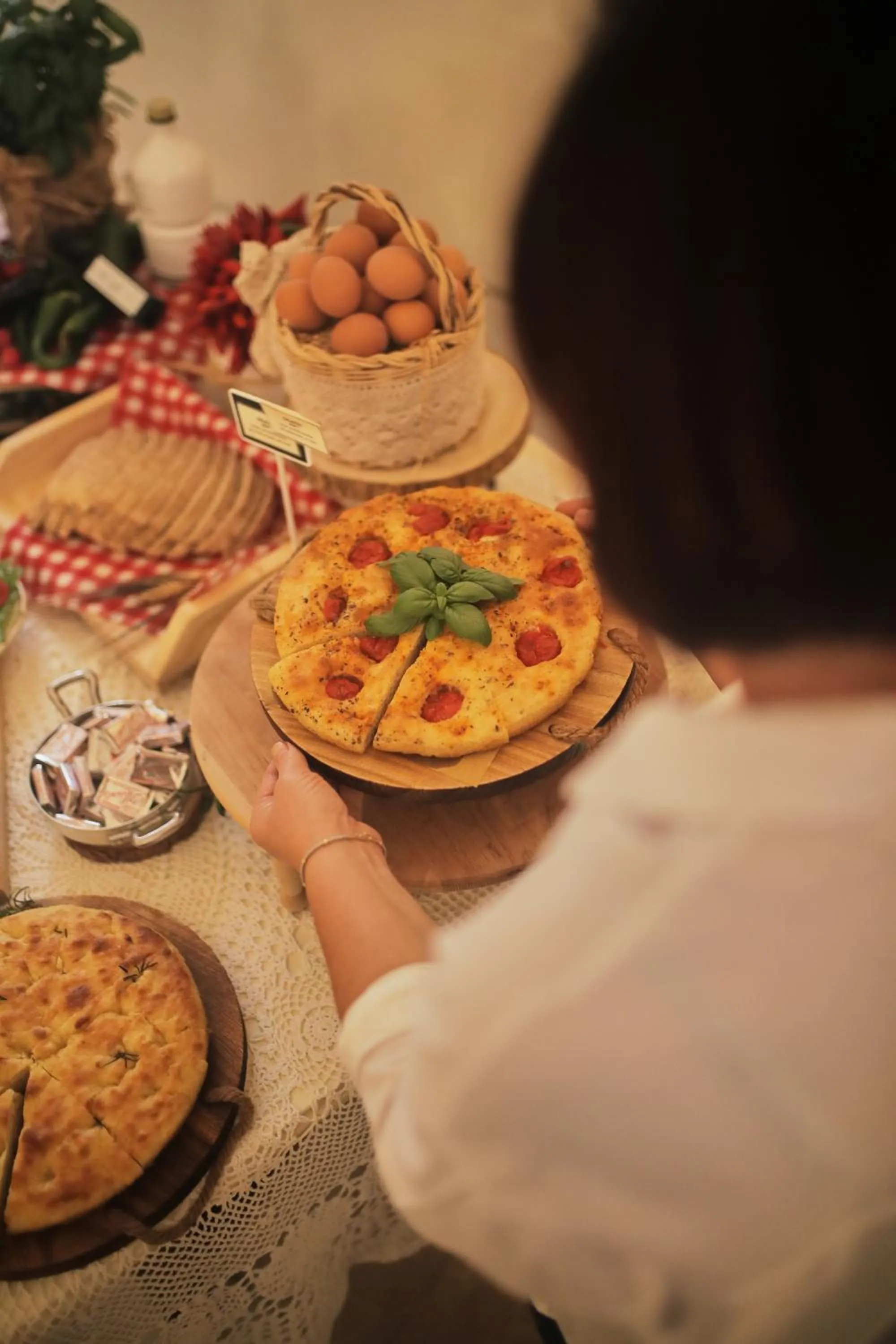Buffet breakfast in Masseria Villa Verde