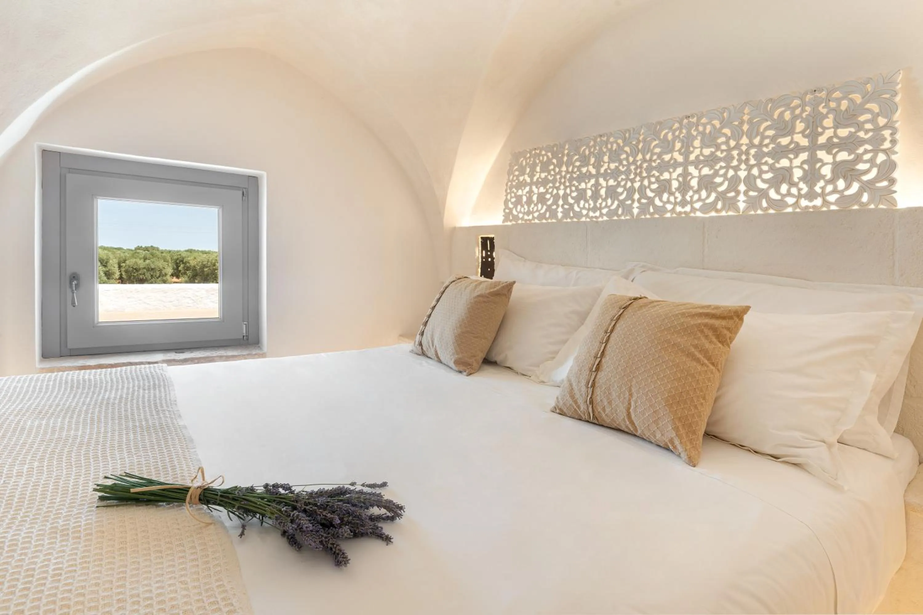Bed in Masseria Villa Verde