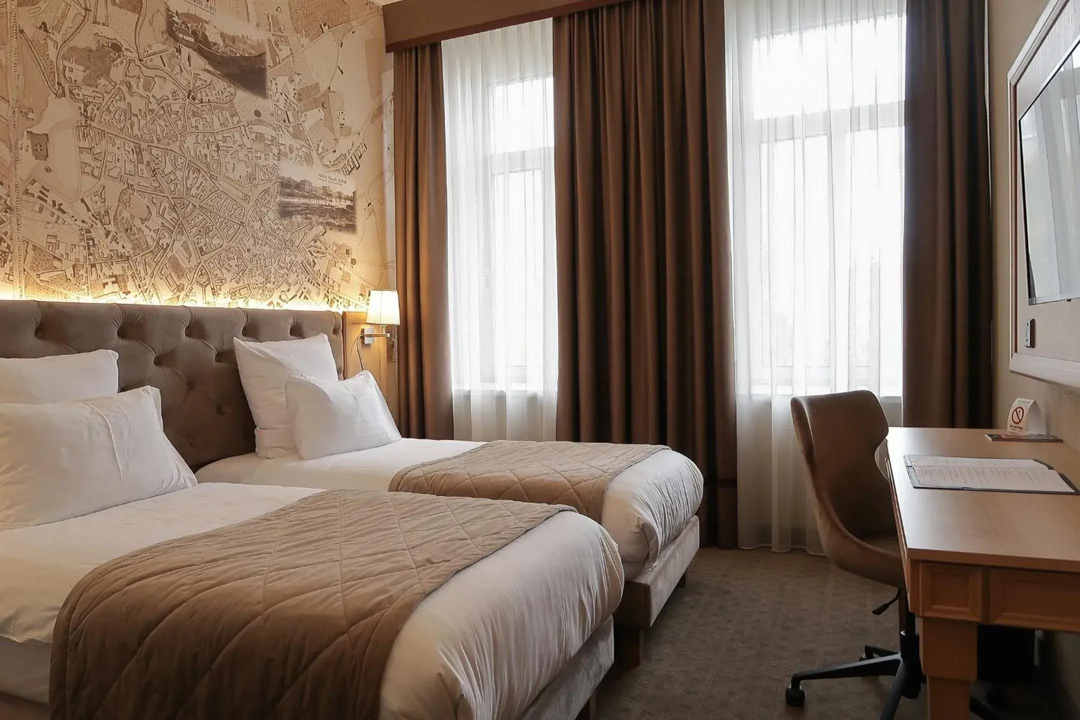 Business Twin Room in CALVARY Hotel & Restaurant Vilnius Business Twin Room in CALVARY Hotel & Restaurant Vilnius