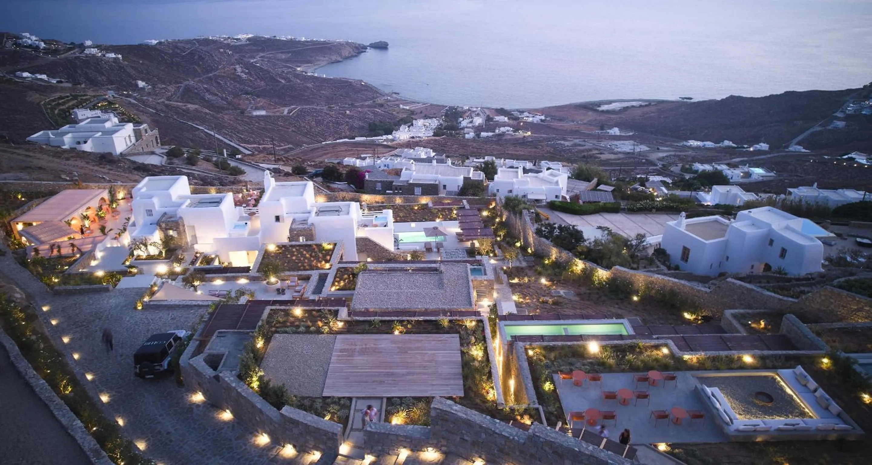 Property building in Collini Hotel Mykonos, WorldHotels Elite