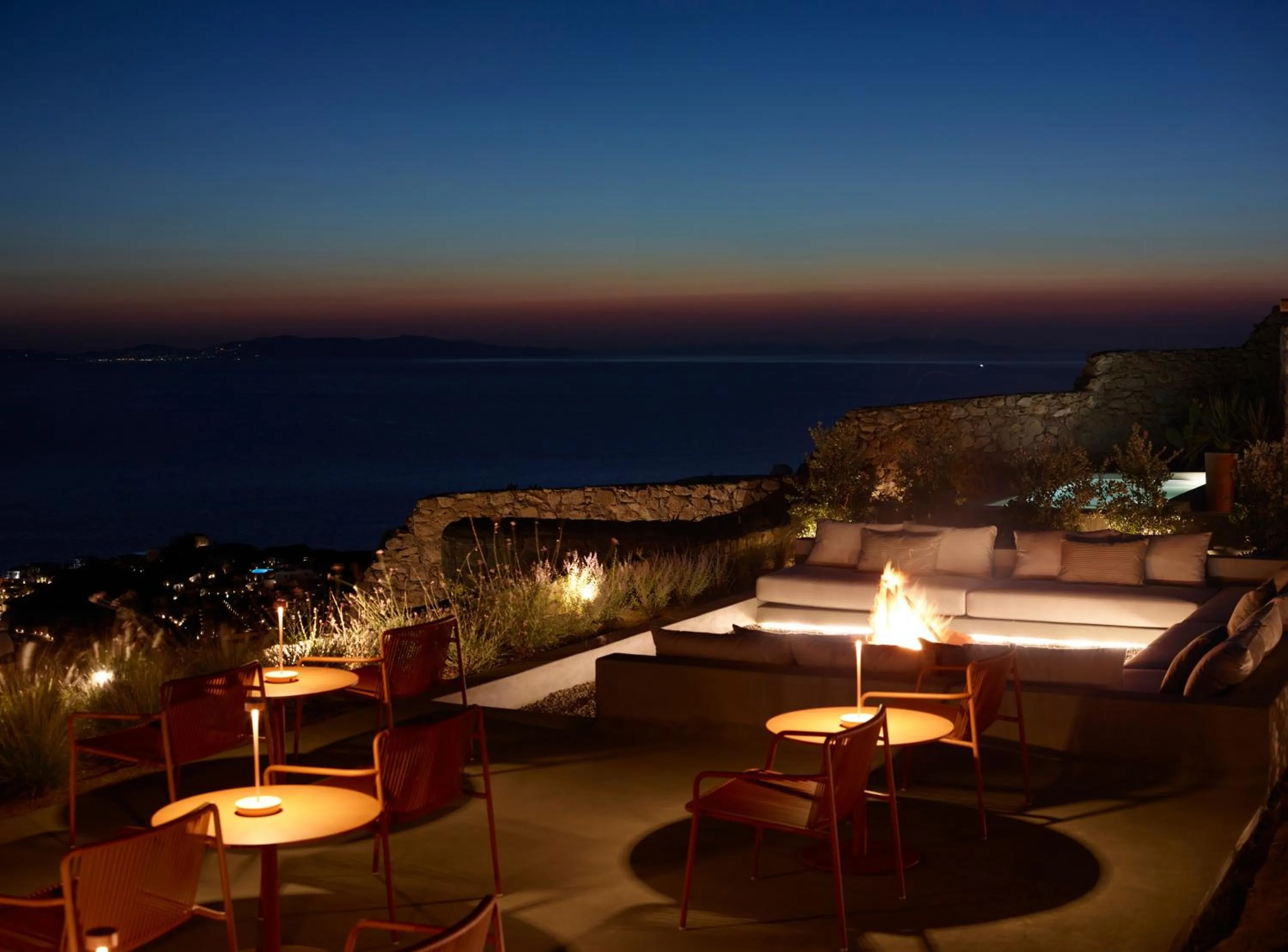 Bird's eye view in Collini Hotel Mykonos, WorldHotels Elite