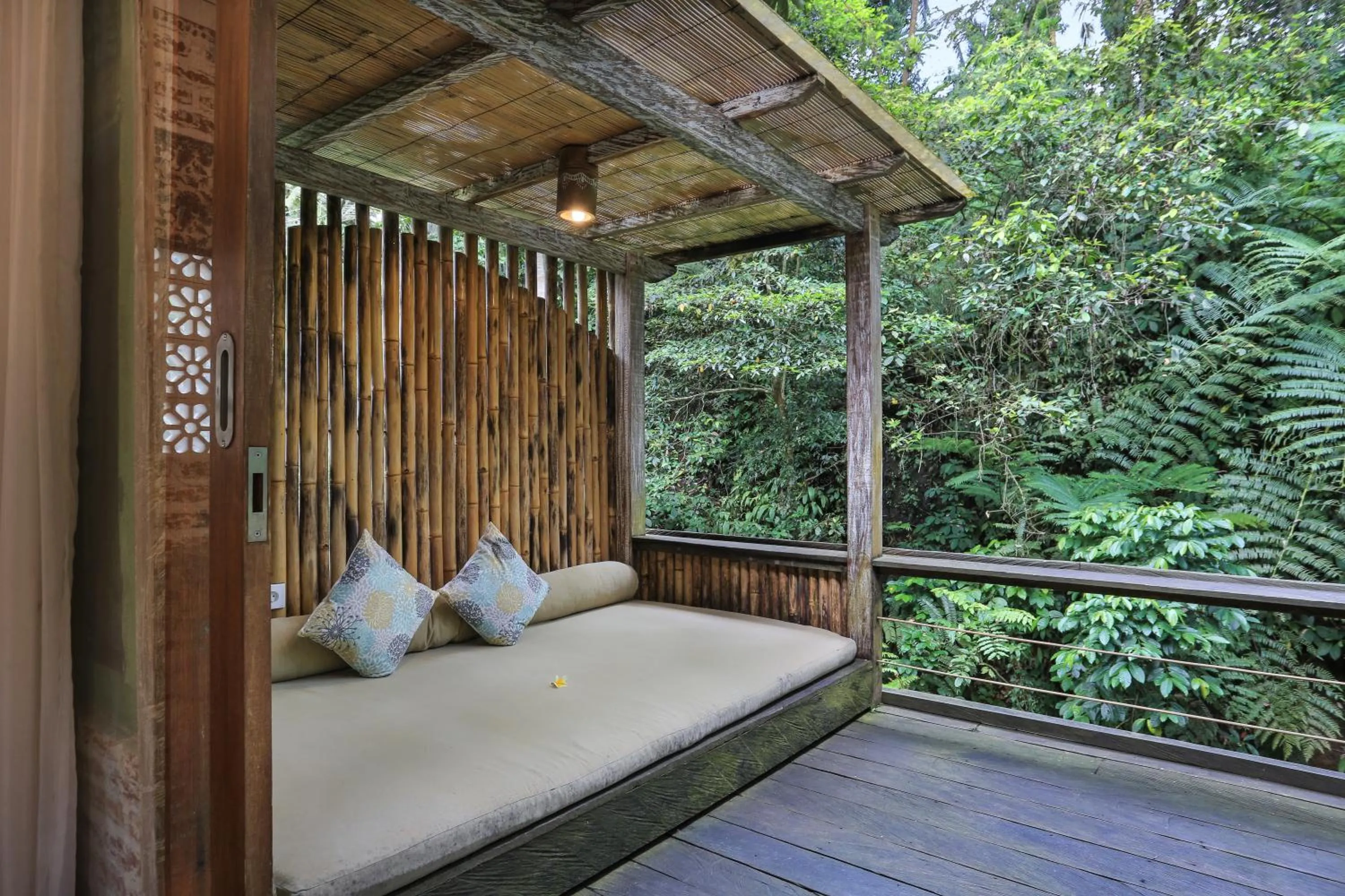 Balcony/Terrace, Bed in Pramana Giri Kusuma