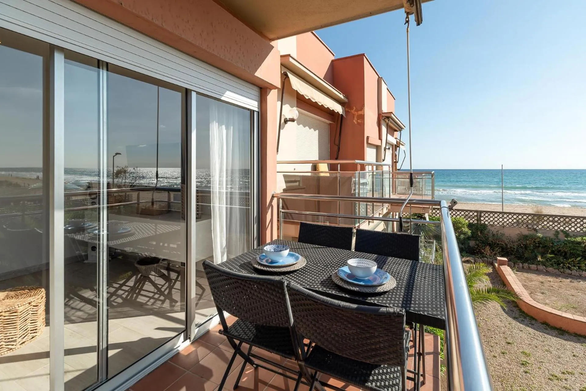 Living room in Ocean view apartment renovated