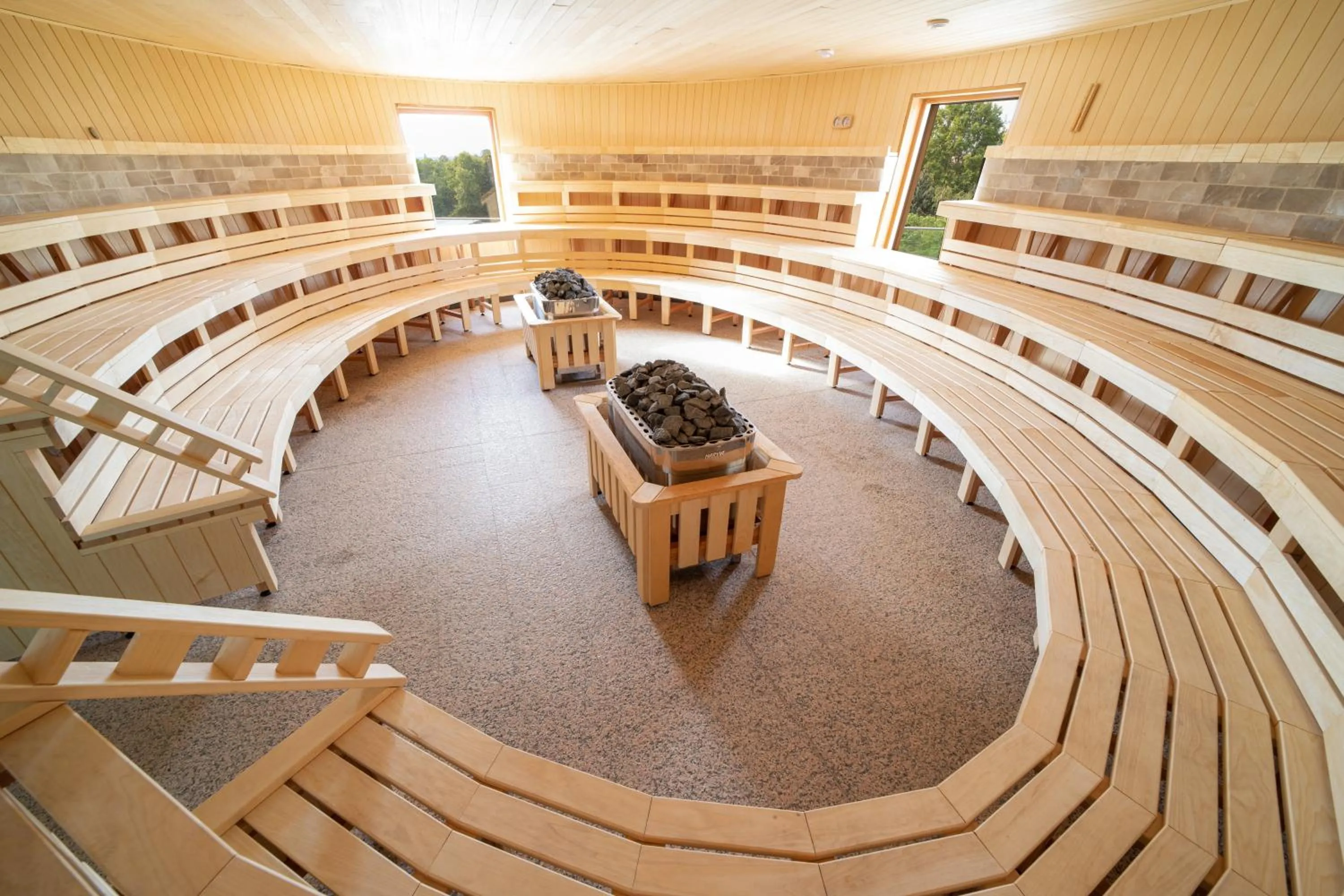 Sauna in MenDan Magic Spa & Wellness Hotel