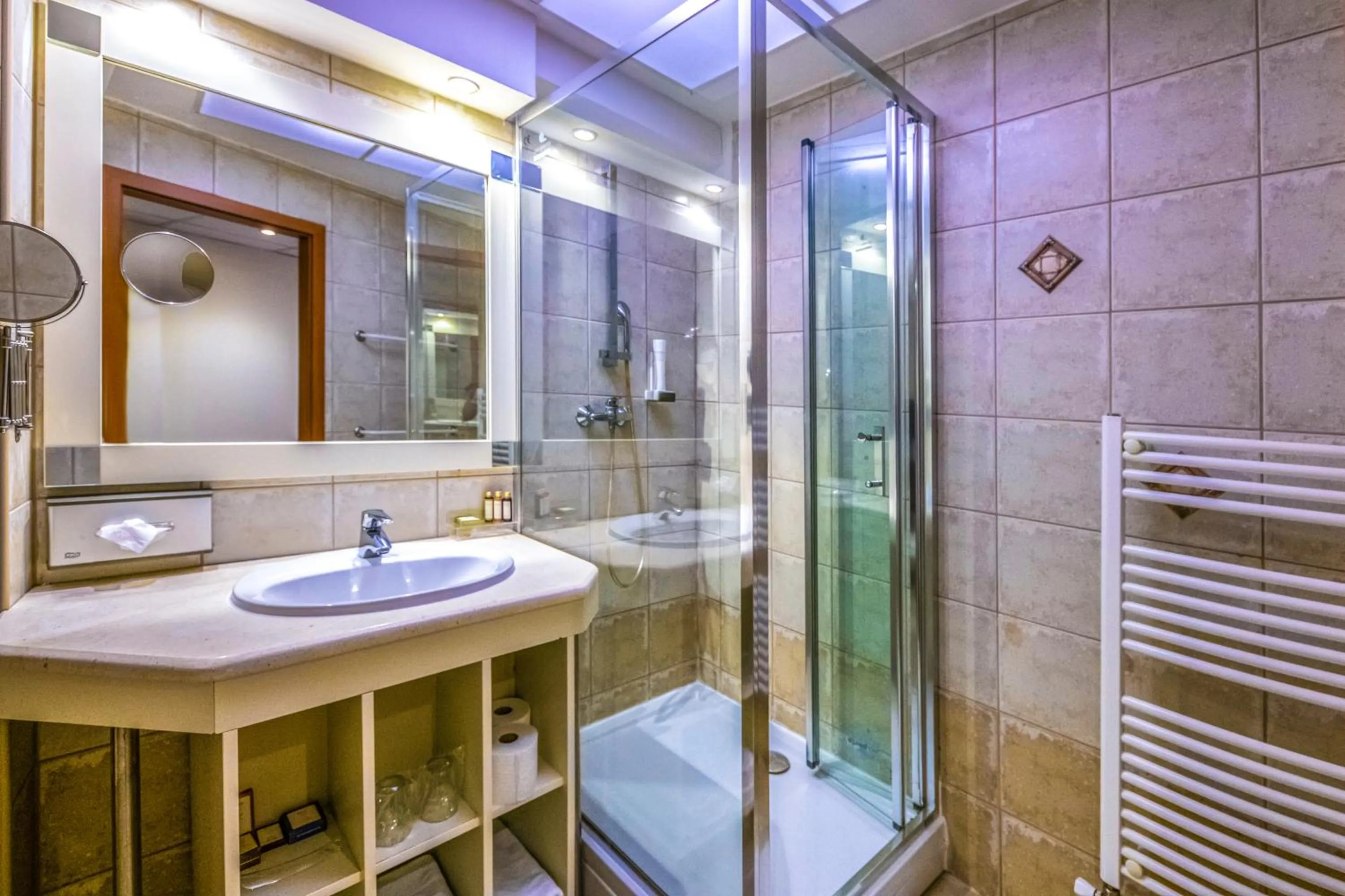Bathroom in Residence Hotel Balaton