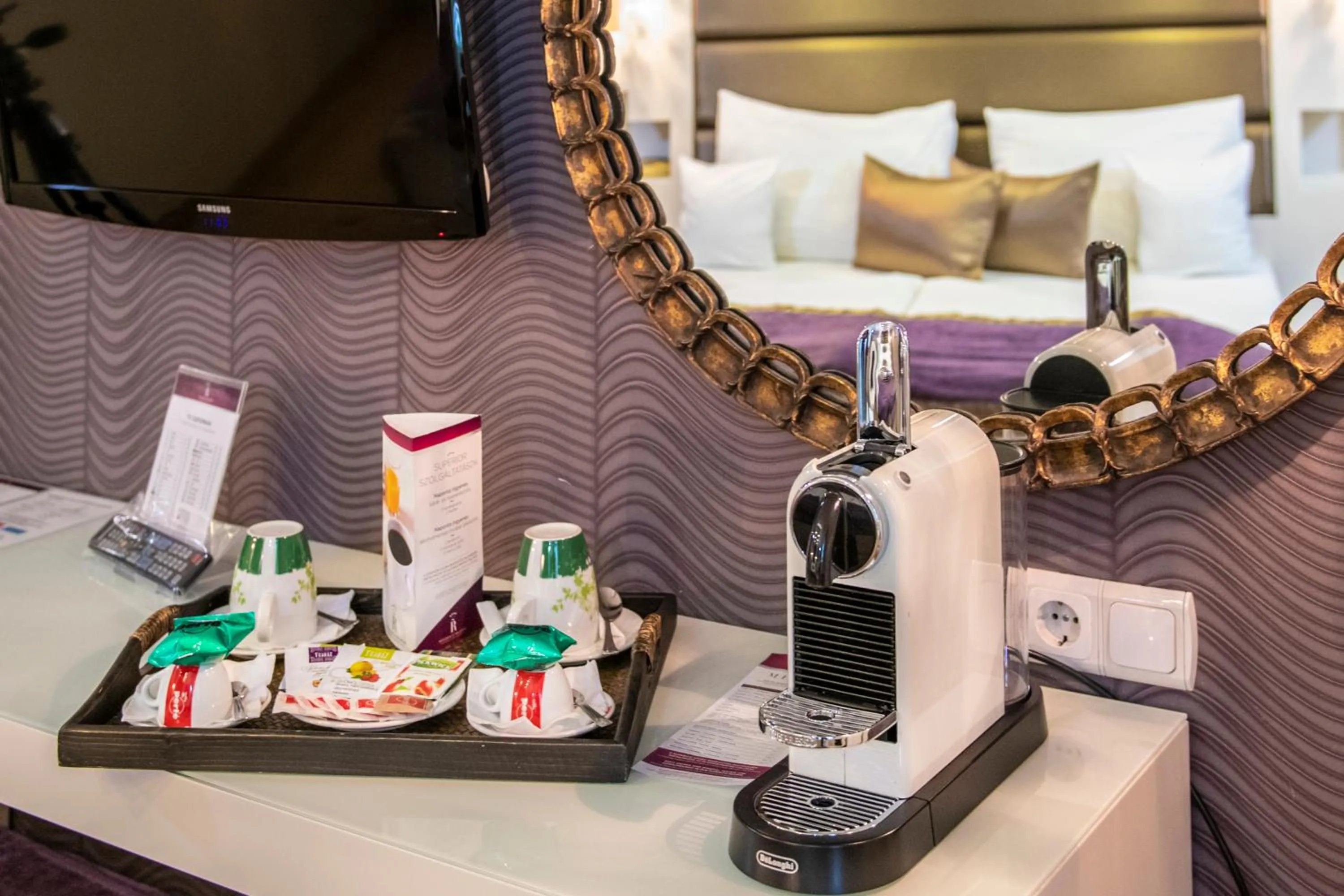 Coffee/tea facilities in Residence Hotel Balaton