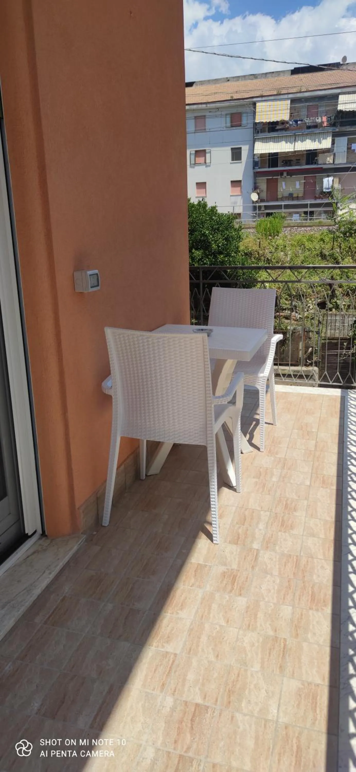 Balcony/Terrace in B & B LE GEMELLINE