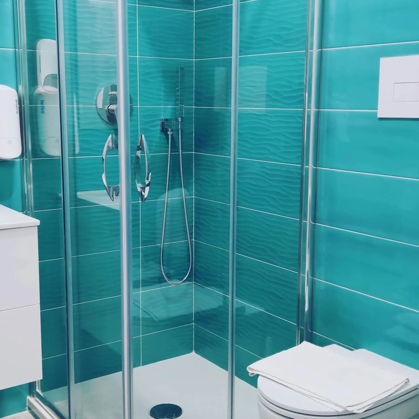 Bathroom in B & B LE GEMELLINE