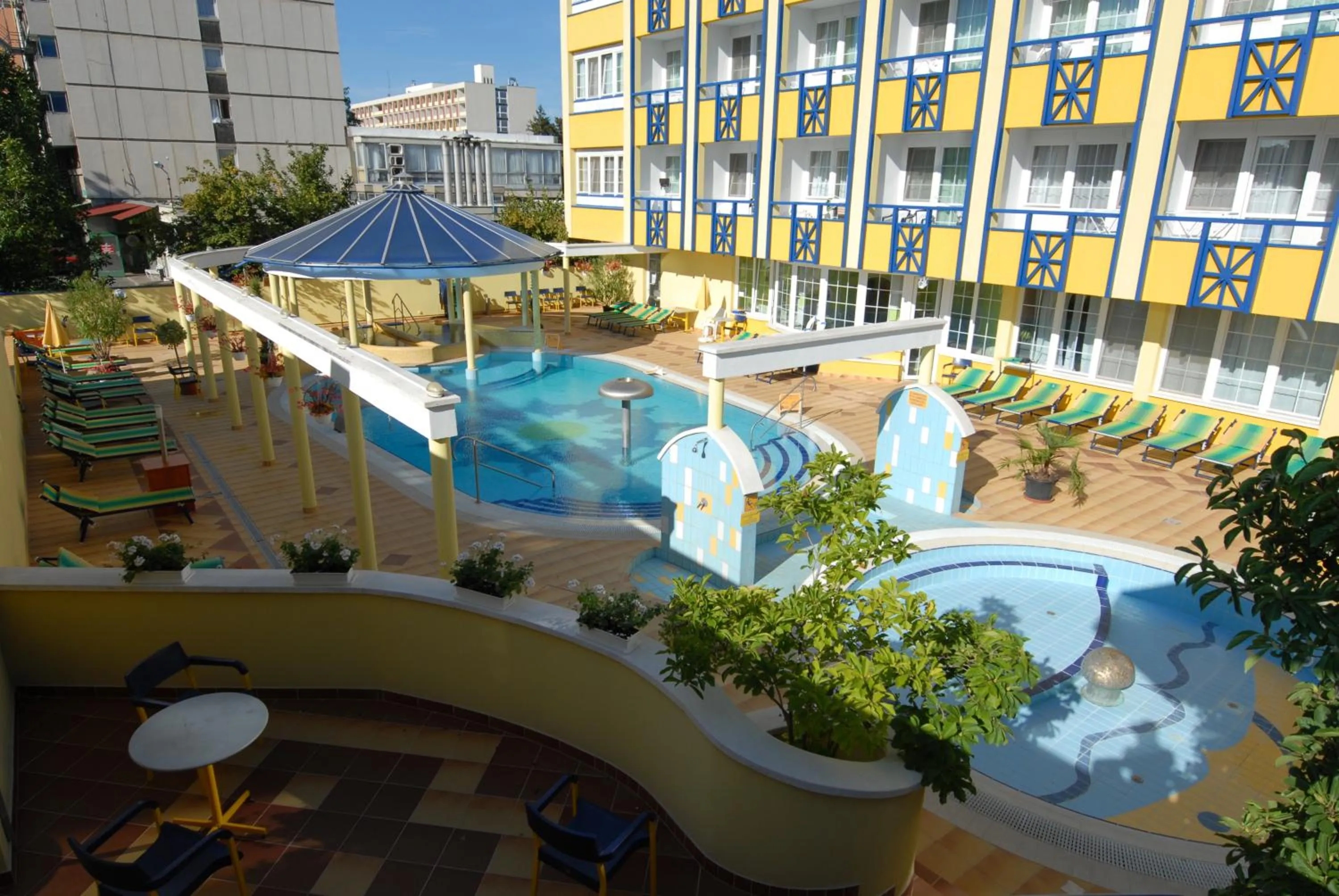 Swimming pool in Hotel Rudolf