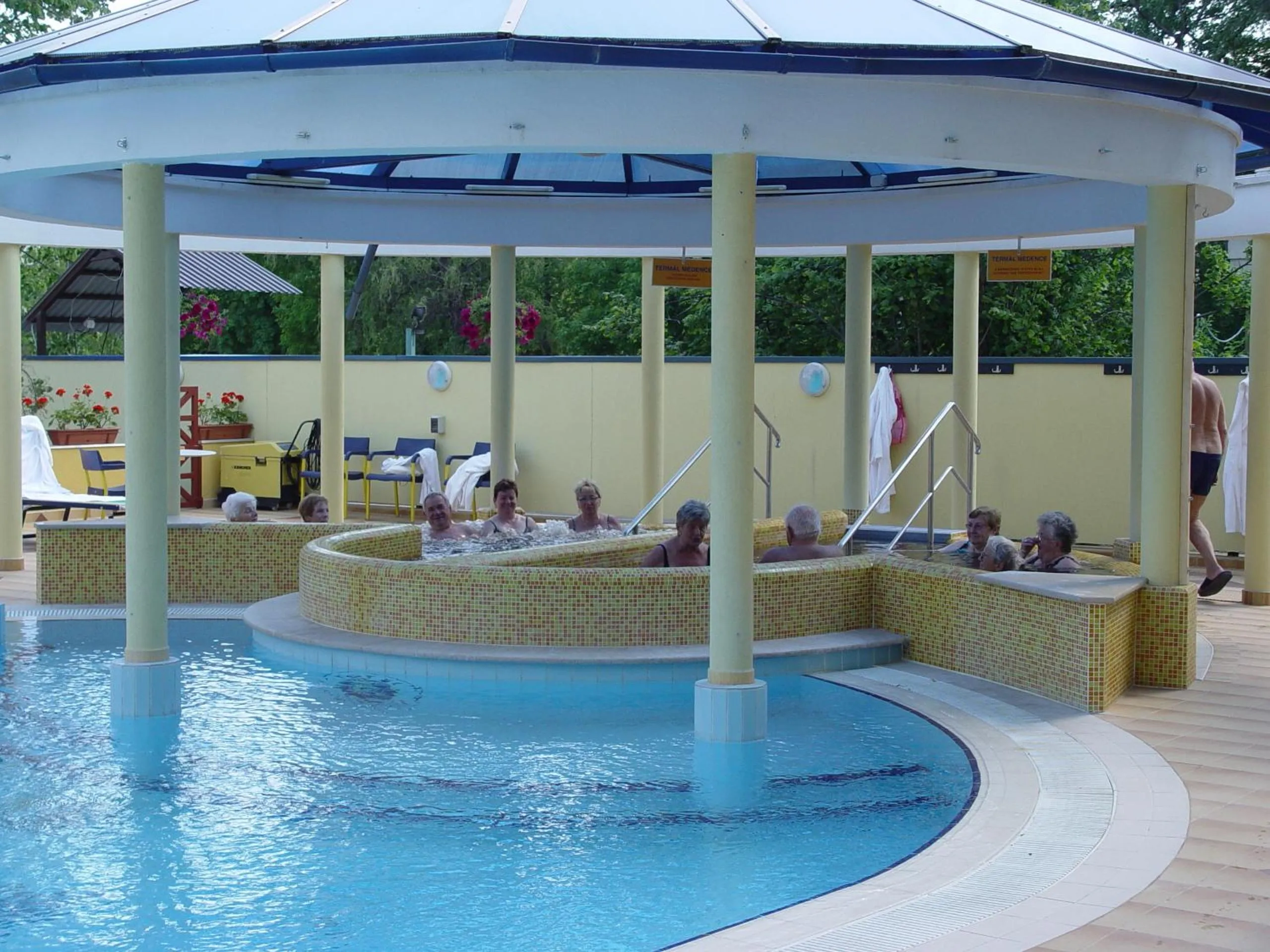 Swimming pool in Hotel Rudolf