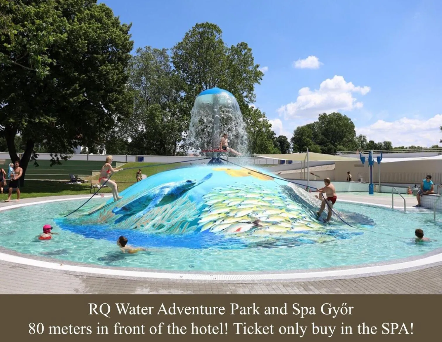 Swimming pool in RQ Boutique & Unique Hotel