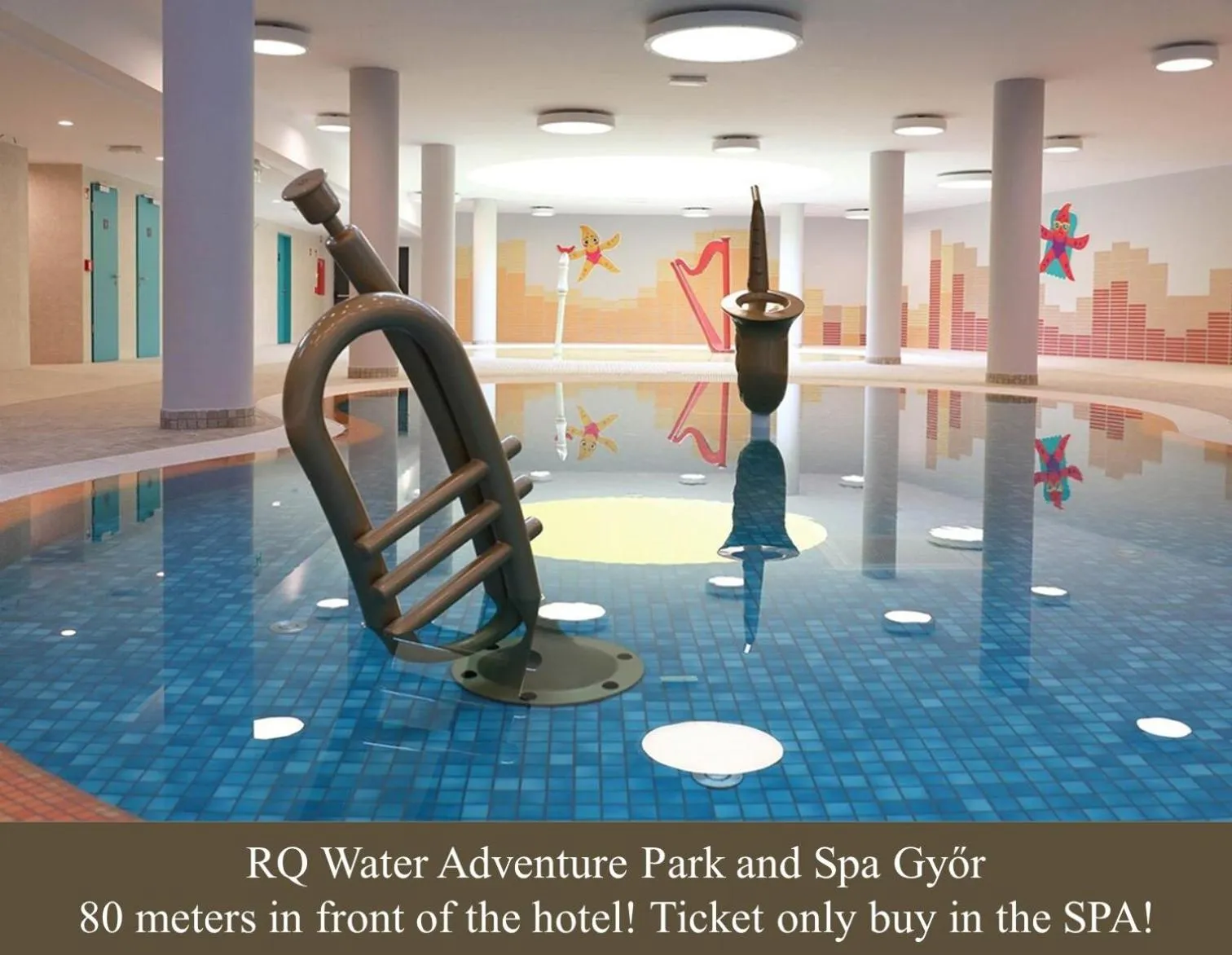 Swimming pool in RQ Boutique & Unique Hotel