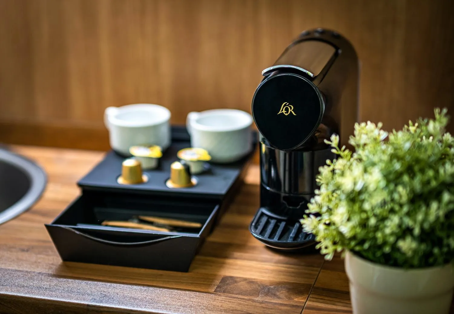 Coffee/tea facilities in Hotel Margareta