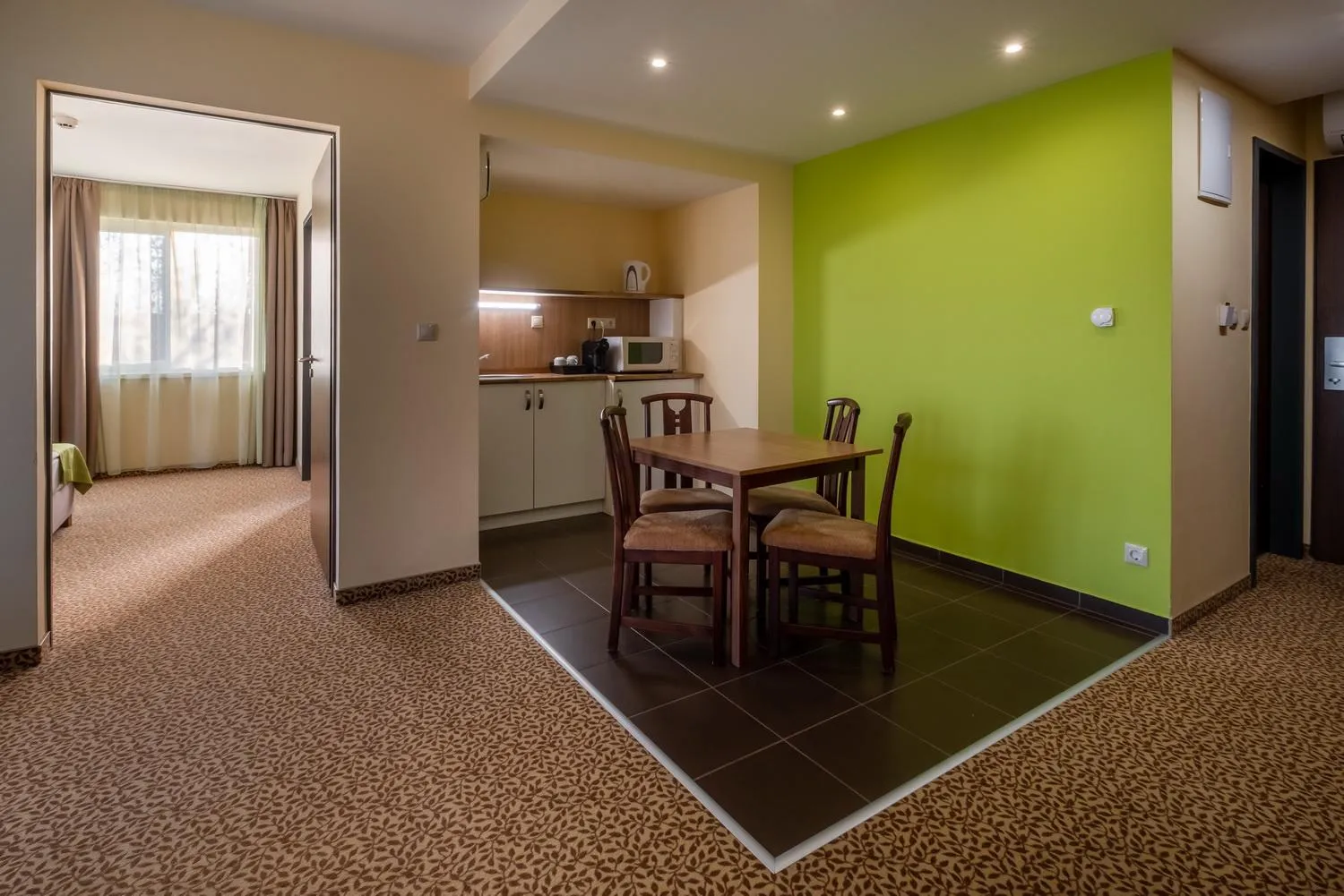 Kitchen or kitchenette in Hotel Margareta