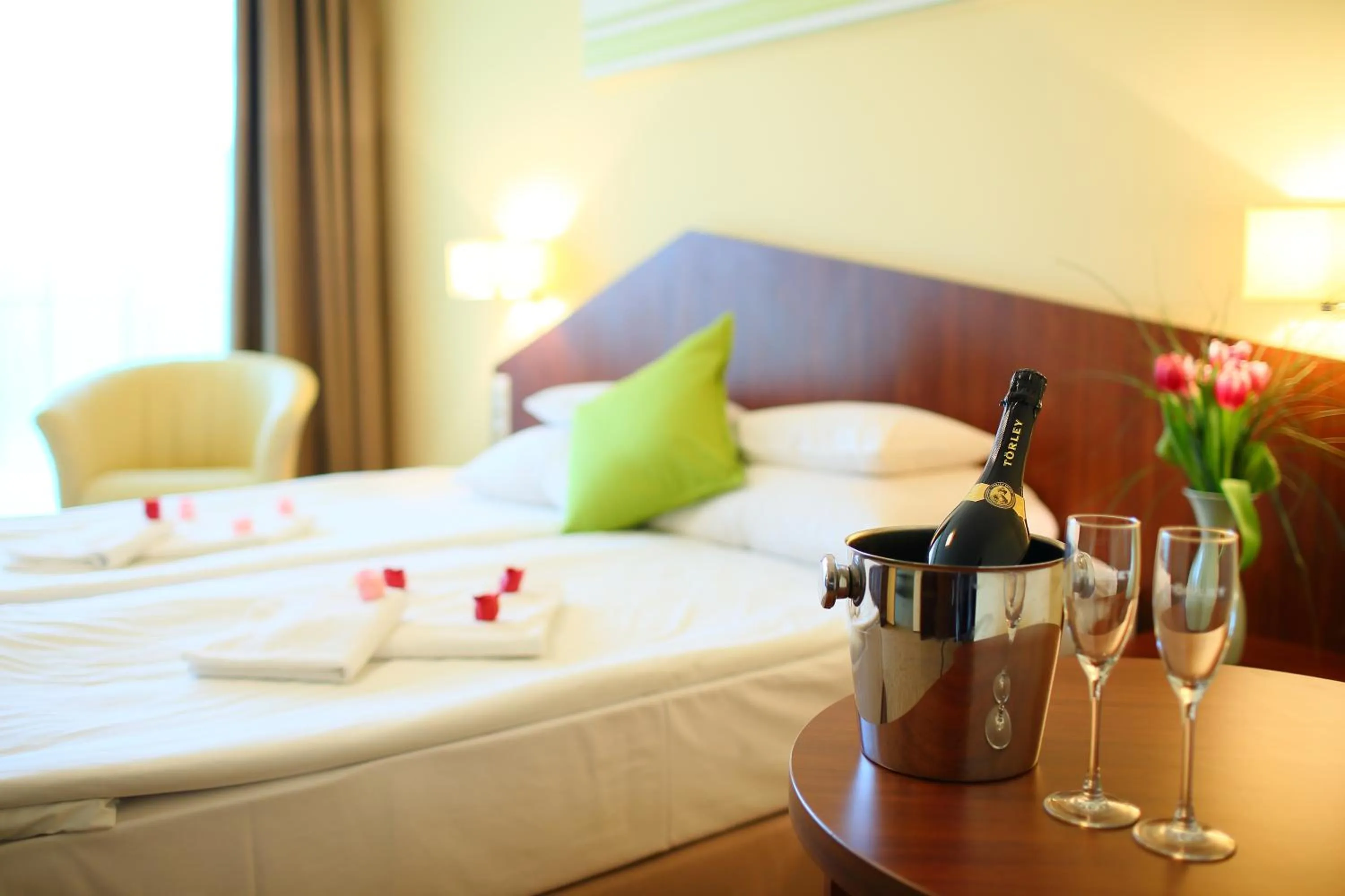 Decorative detail, Bed in Hotel Margareta