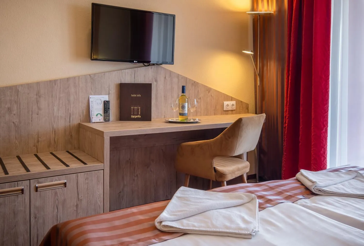 Photo of the whole room, Bed in Hotel Margareta