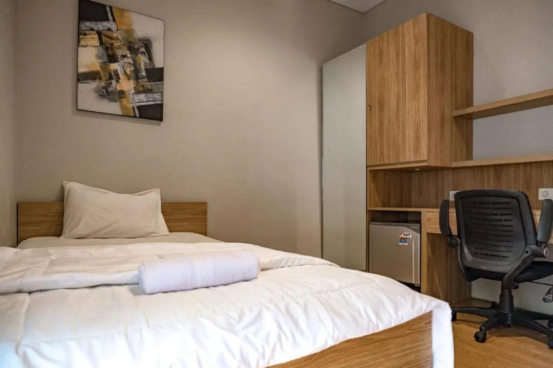 Bed in Three J Residence