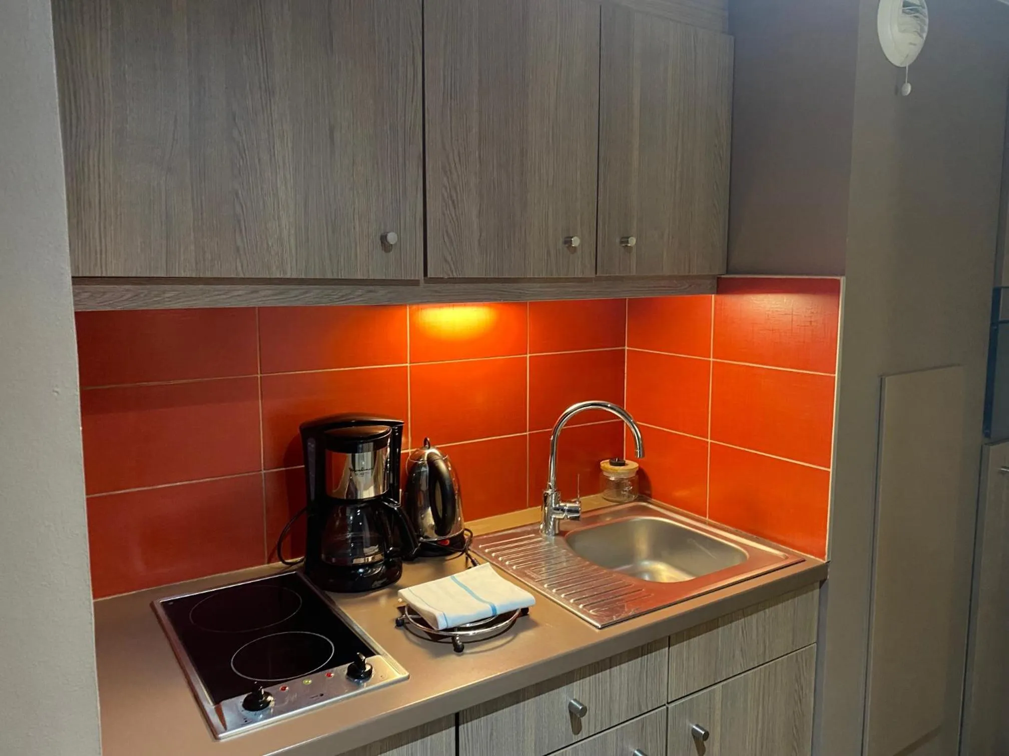 Kitchen or kitchenette in Adagio Caen Centre
