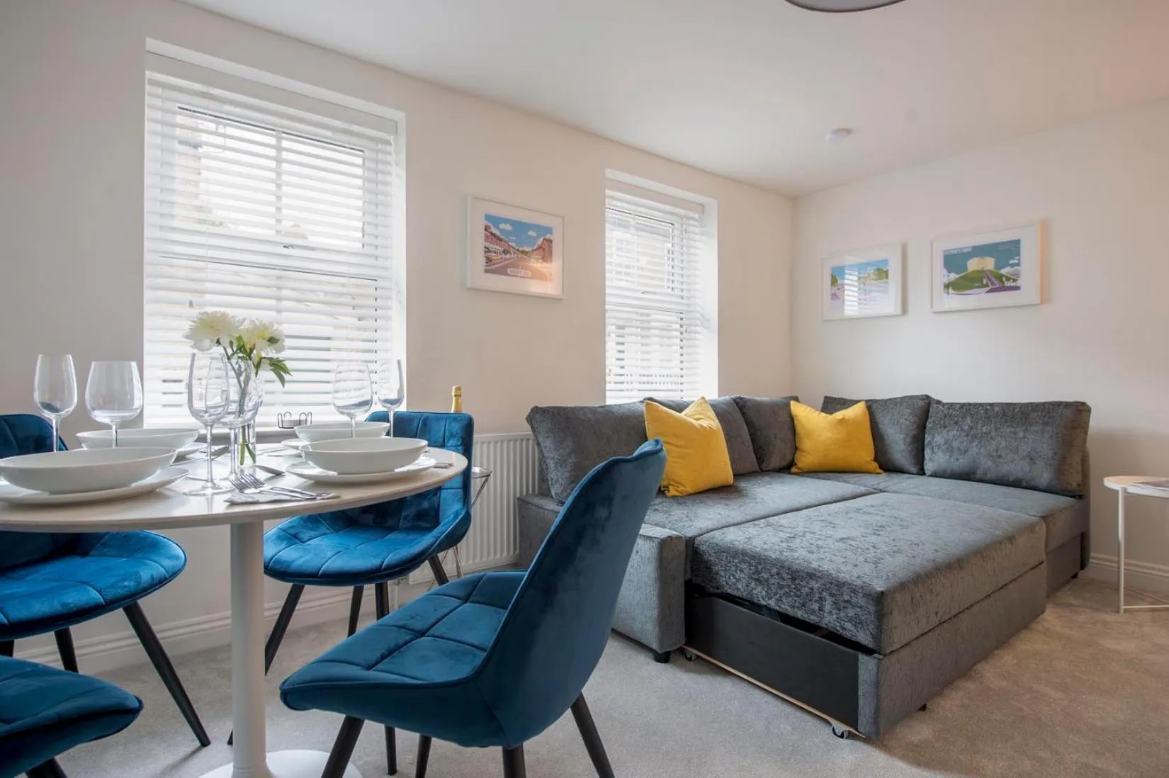 Living room in Penleys Apartment