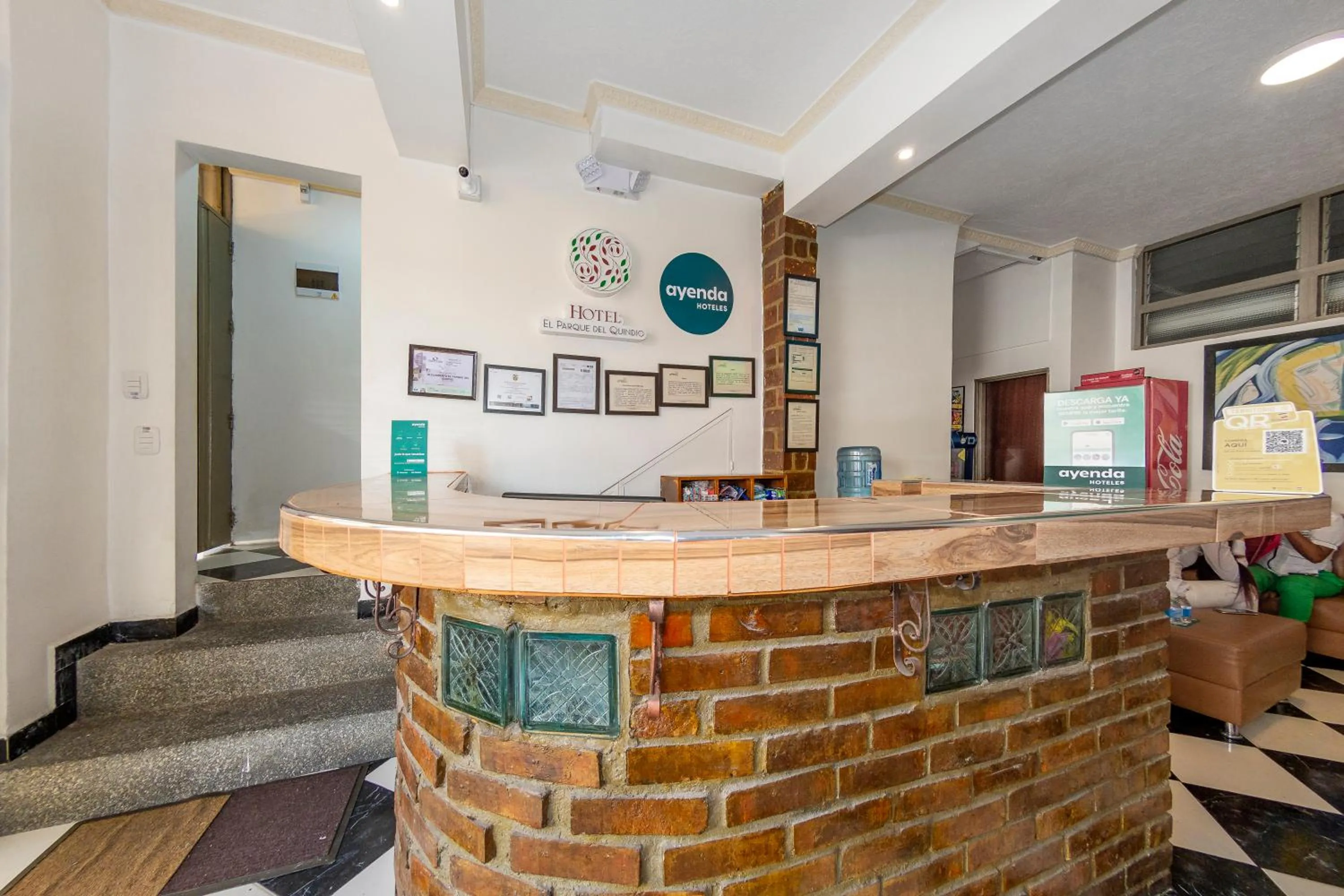 Lobby or reception in Ayenda Parque del Quindio
