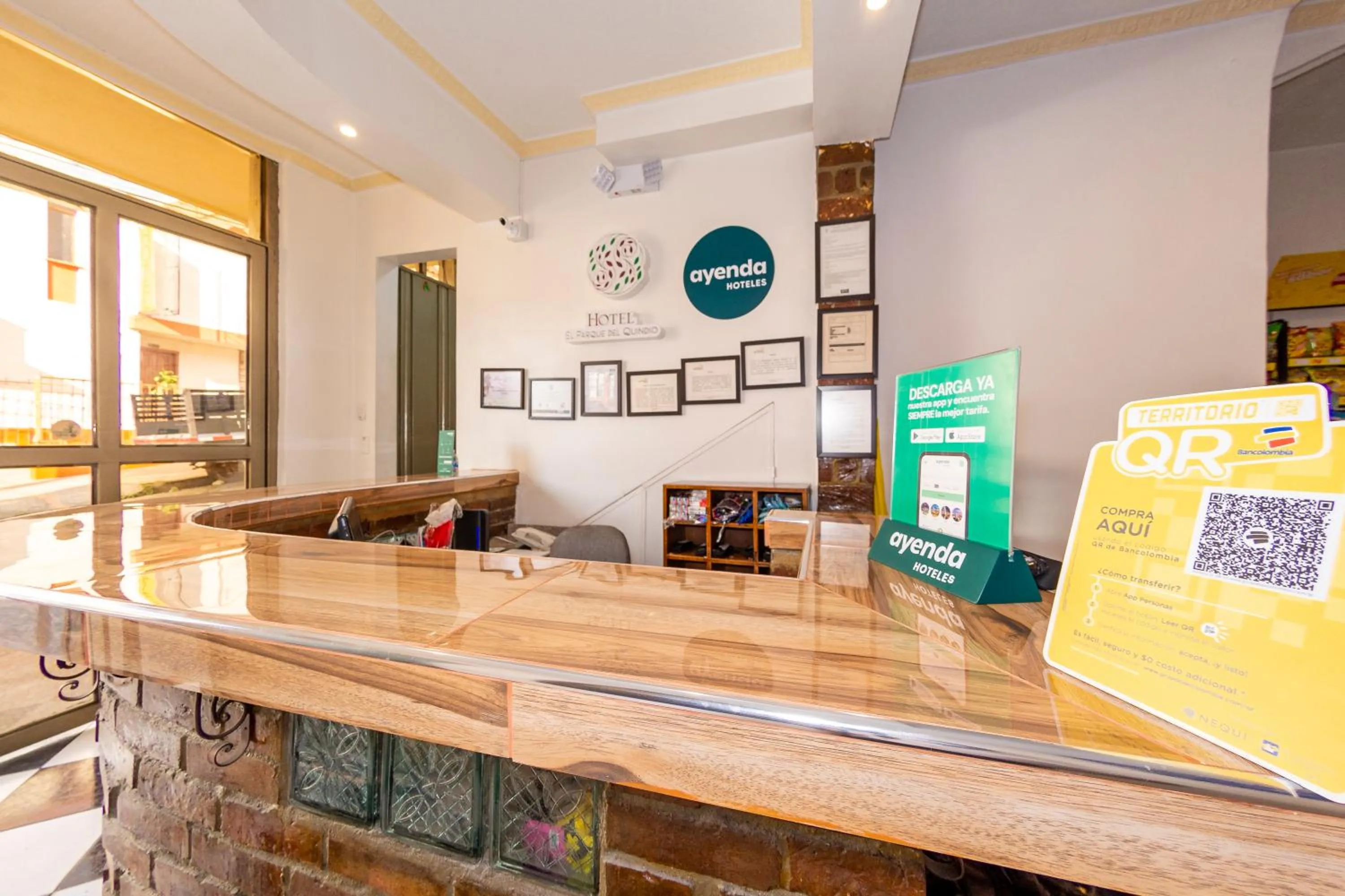 Lobby or reception in Ayenda Parque del Quindio