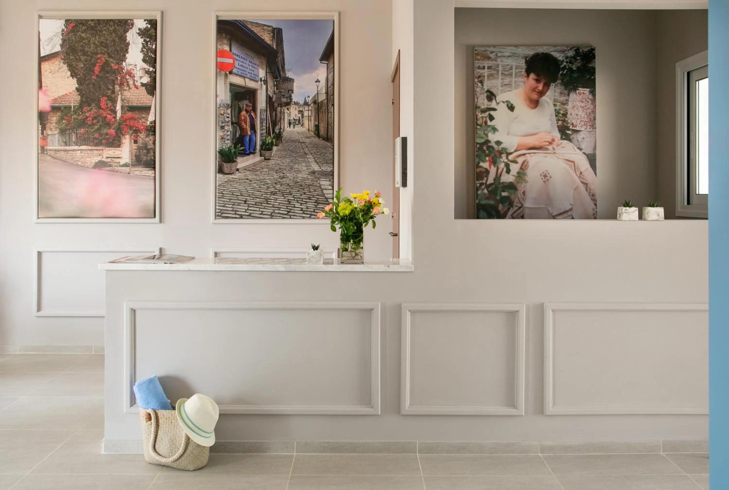 Lobby or reception in Archontiko Kiverniti