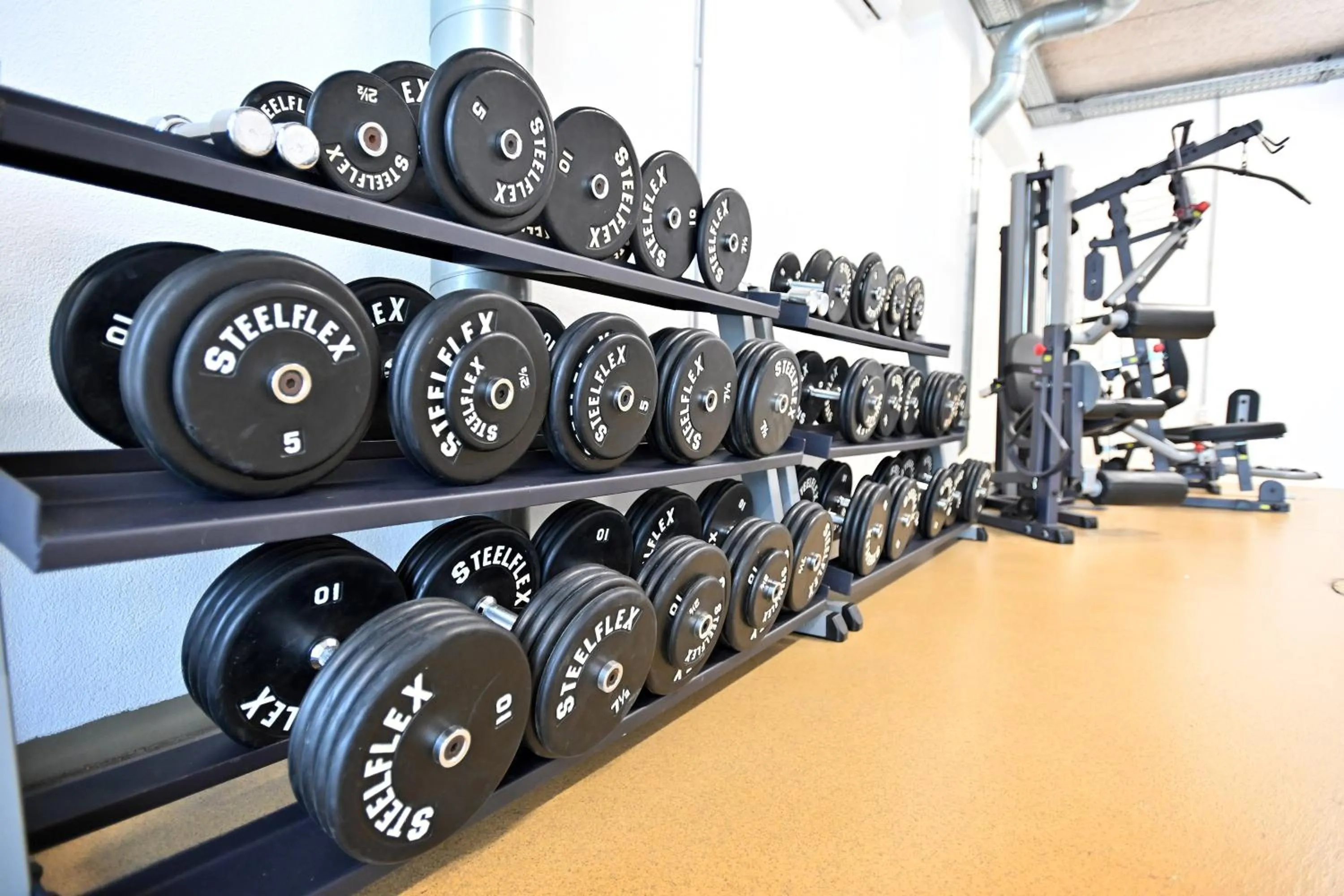 Fitness centre/facilities in Hotel Eger & Park