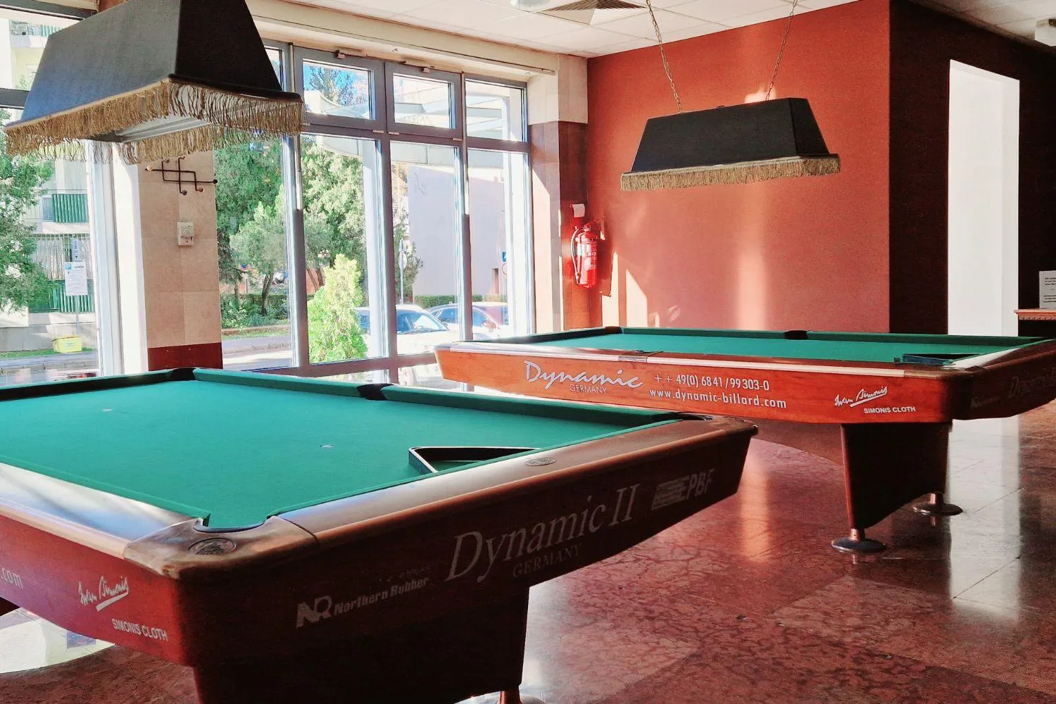 Billiard in Hotel Eger & Park