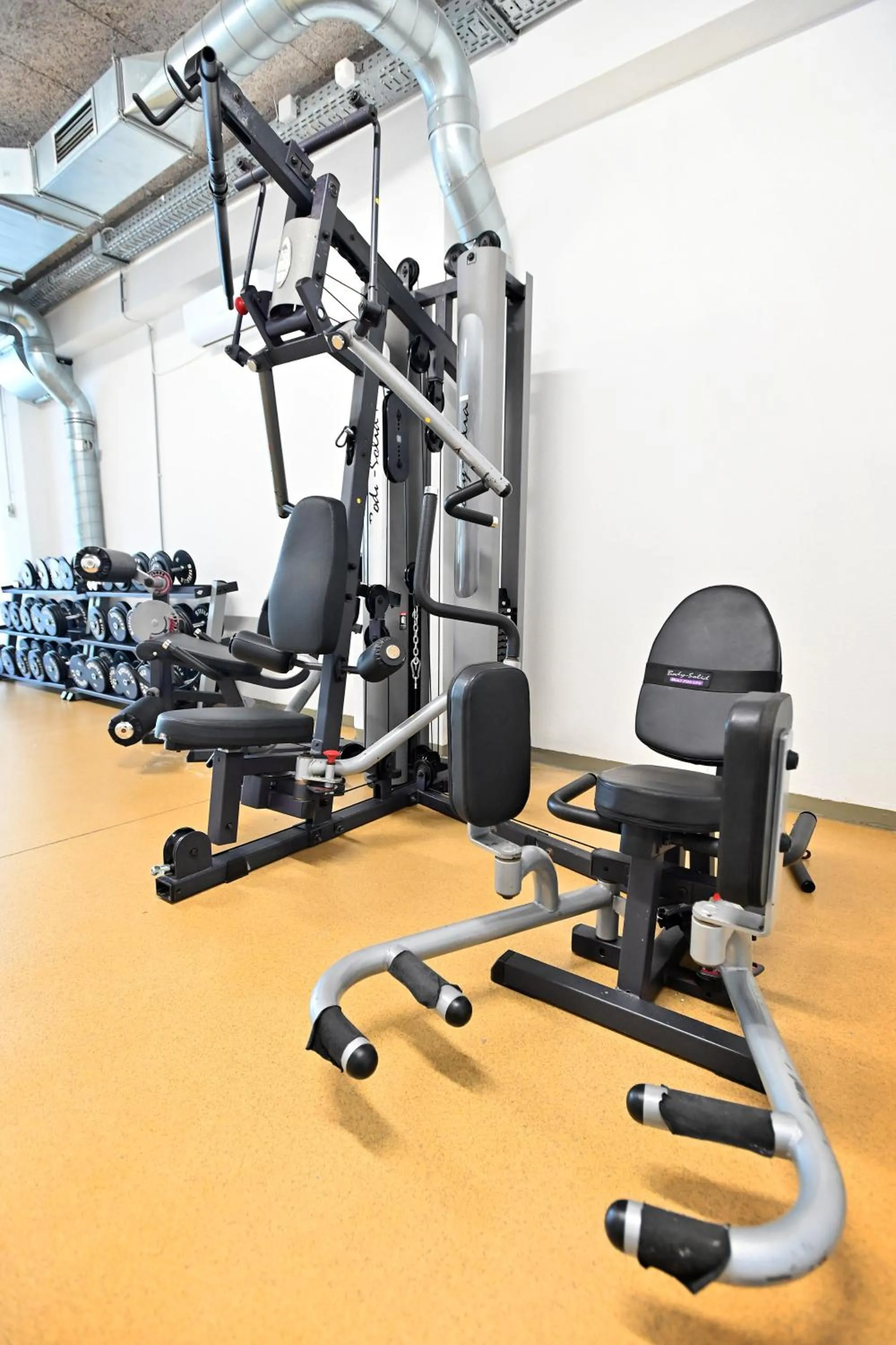 Fitness centre/facilities in Hotel Eger & Park