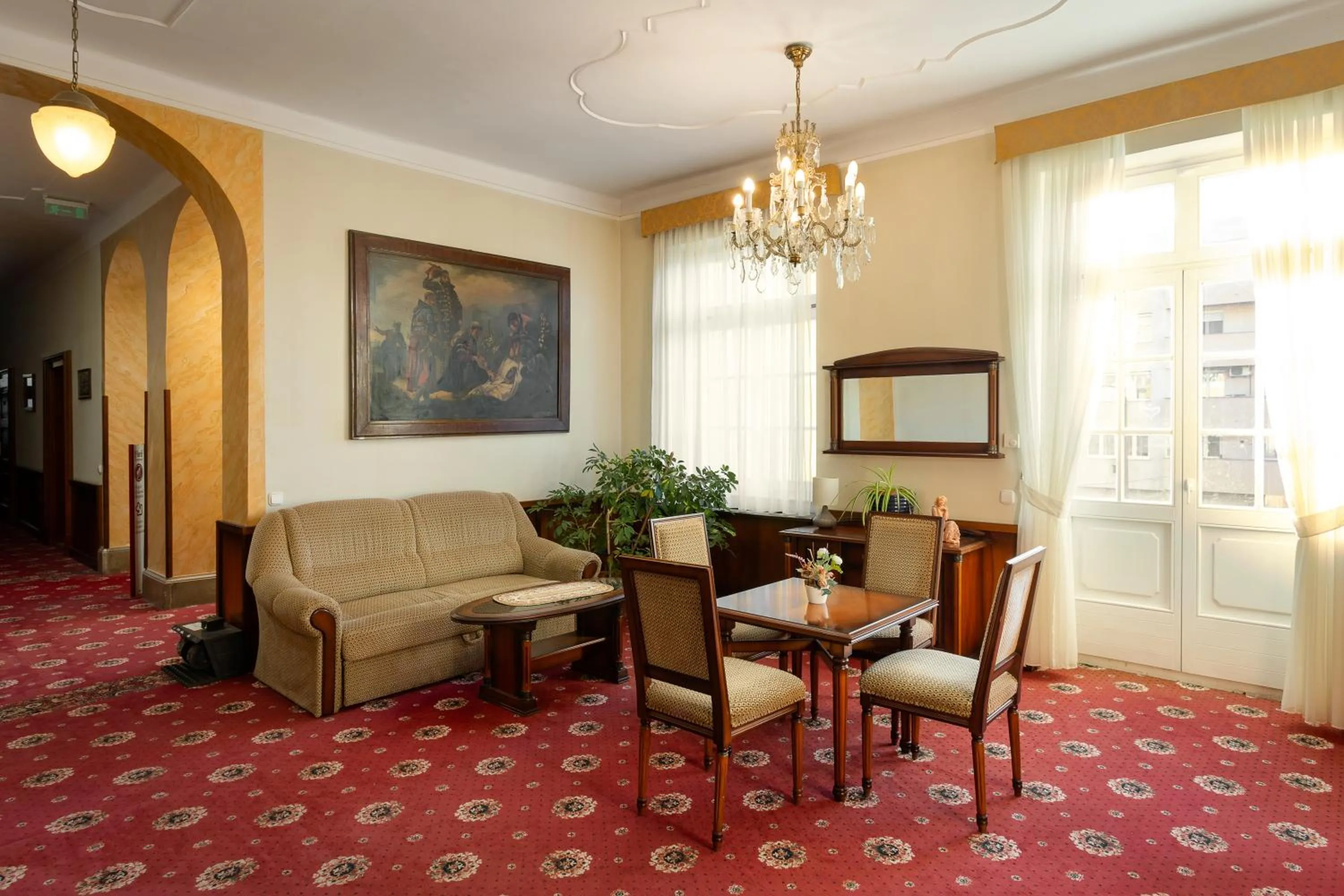 Property building in Hotel Eger & Park