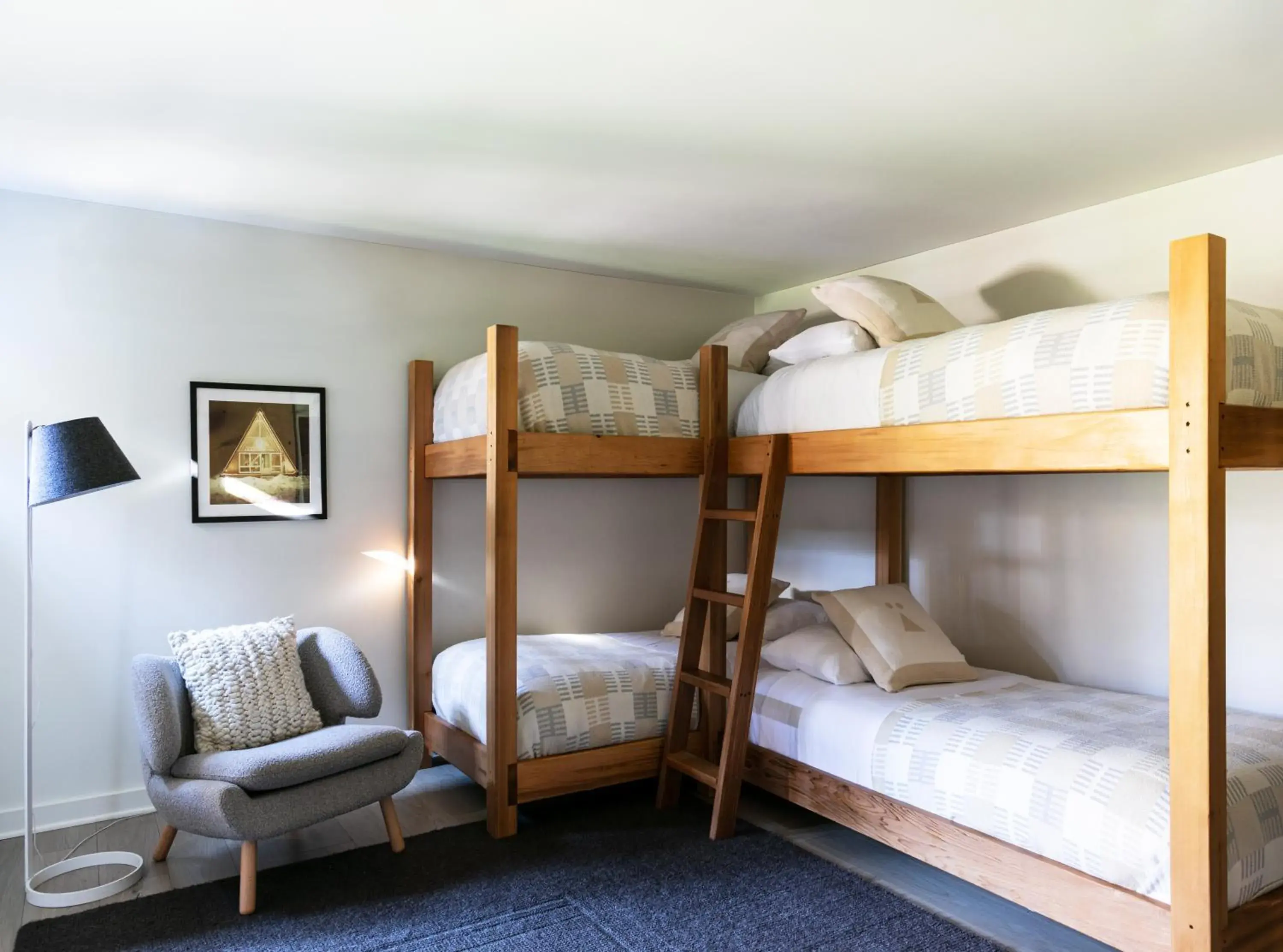 Twin Bunk in Tälta Lodge, a Bluebird by Lark Twin Bunk in Tälta Lodge, a Bluebird by Lark