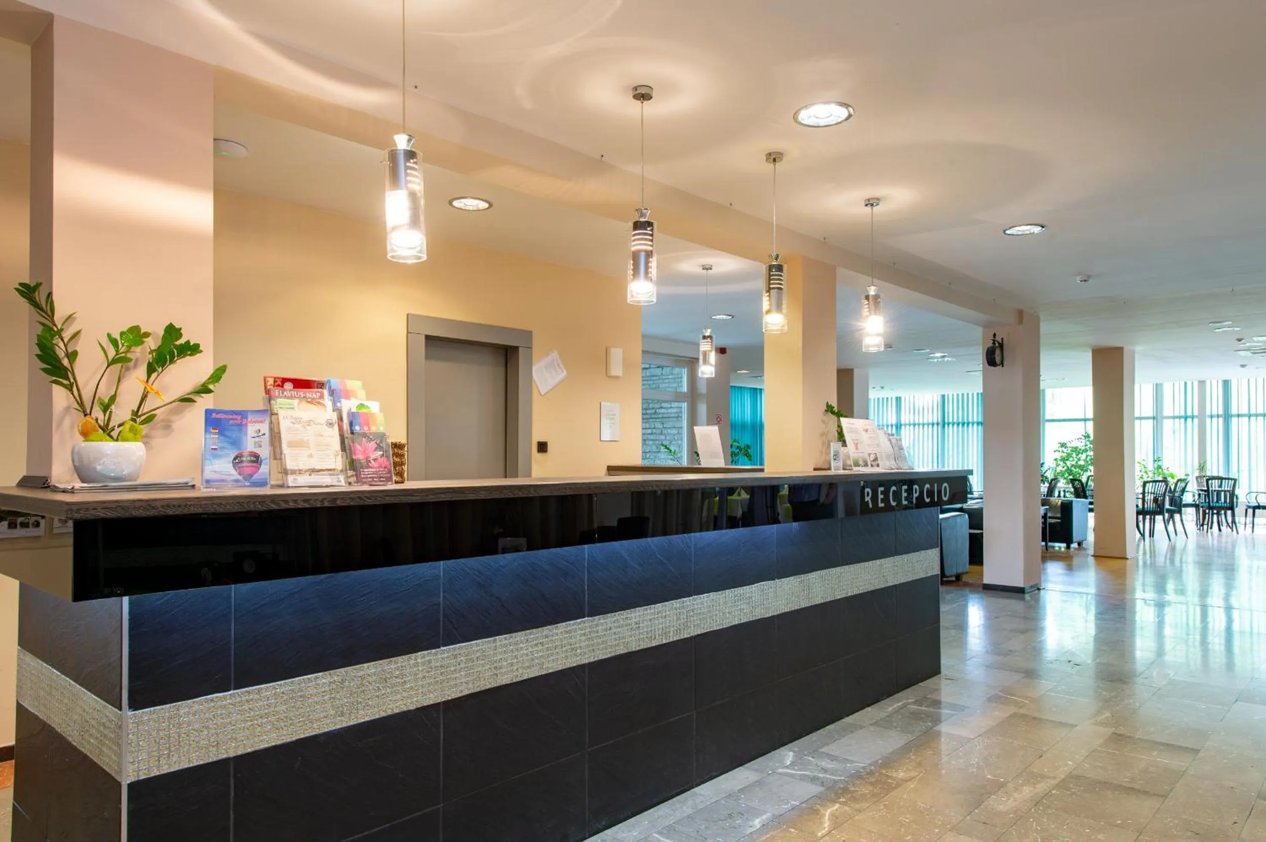 Lobby or reception in Hotel Fit Hévíz