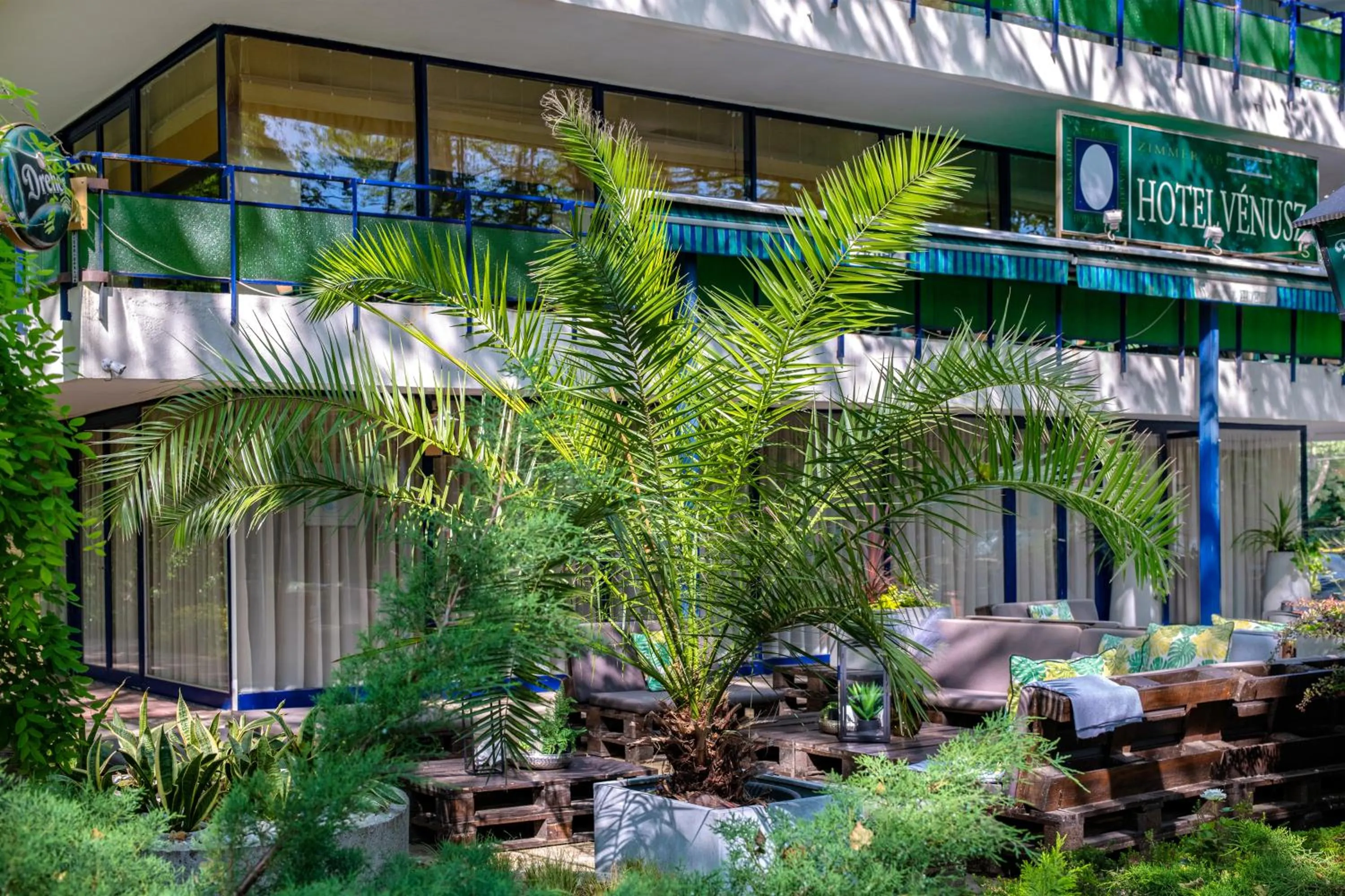 Garden in Vénusz Hotel