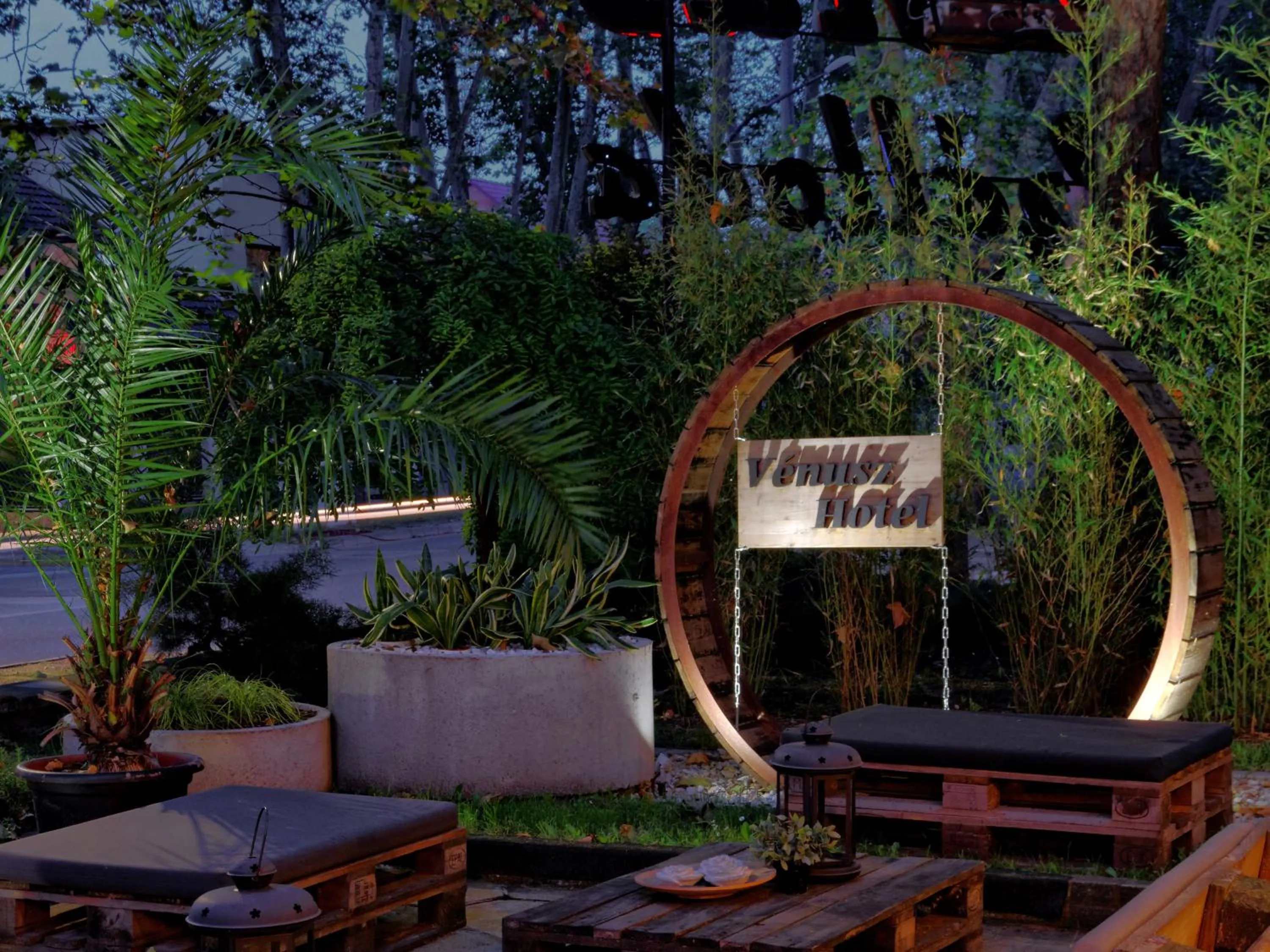 Garden in Vénusz Hotel