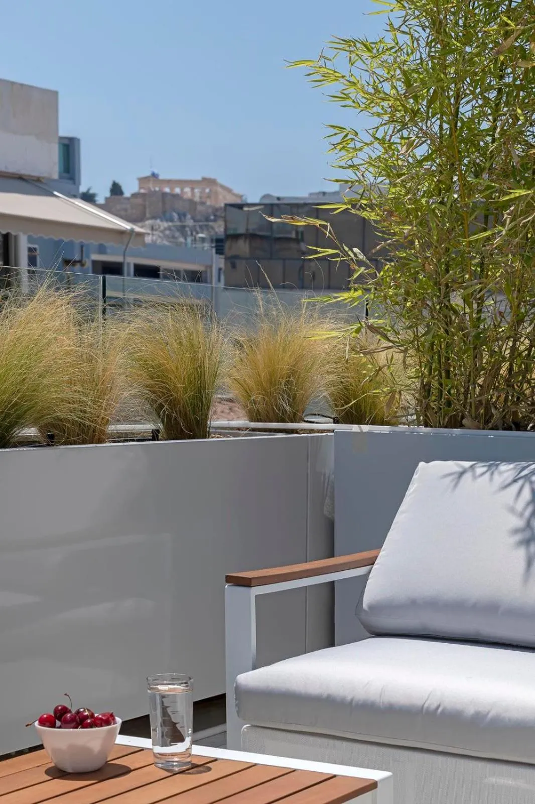 City view in The Athenians Art Apartments