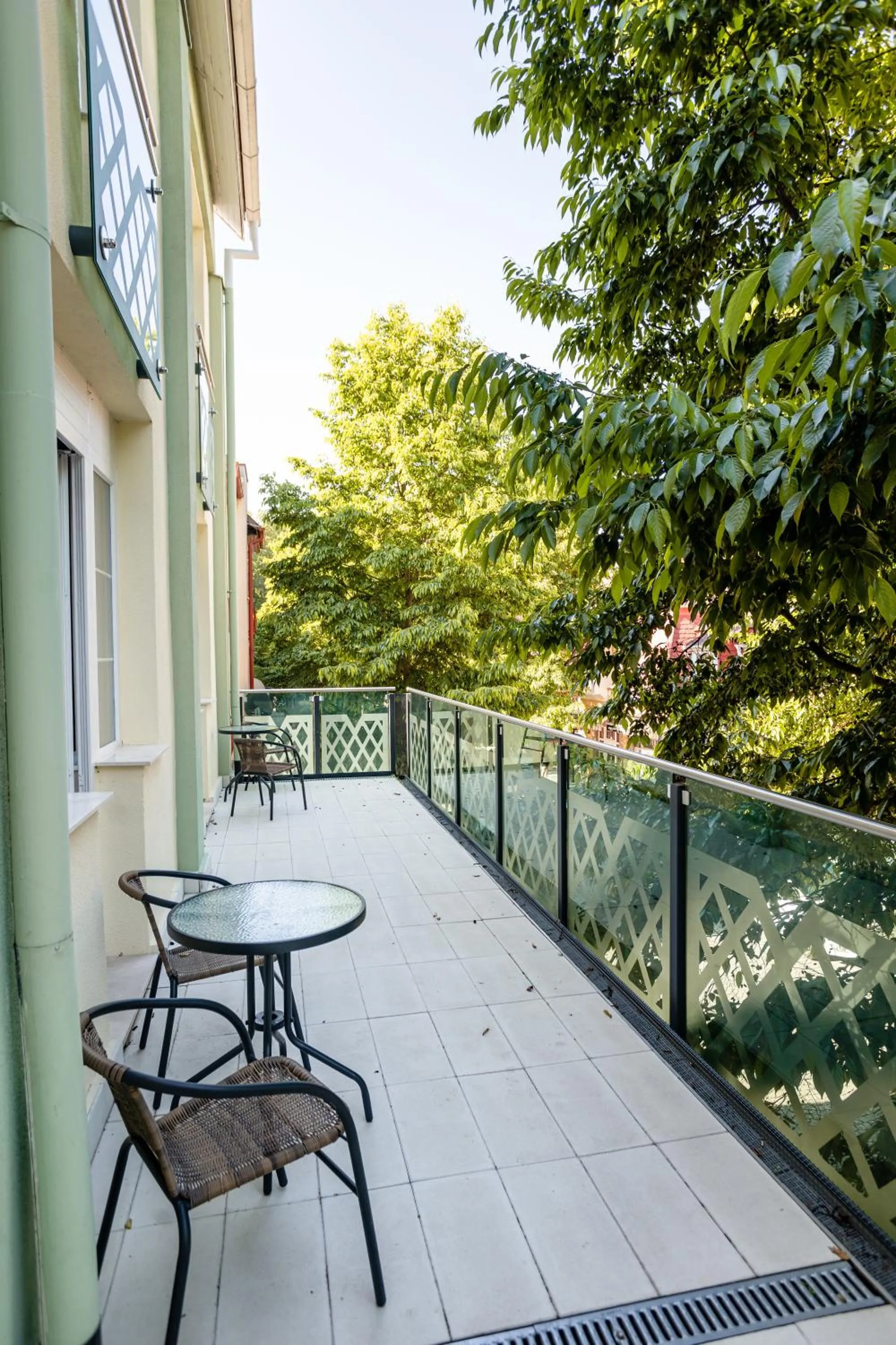 Balcony/Terrace in Hotel Erzsébet